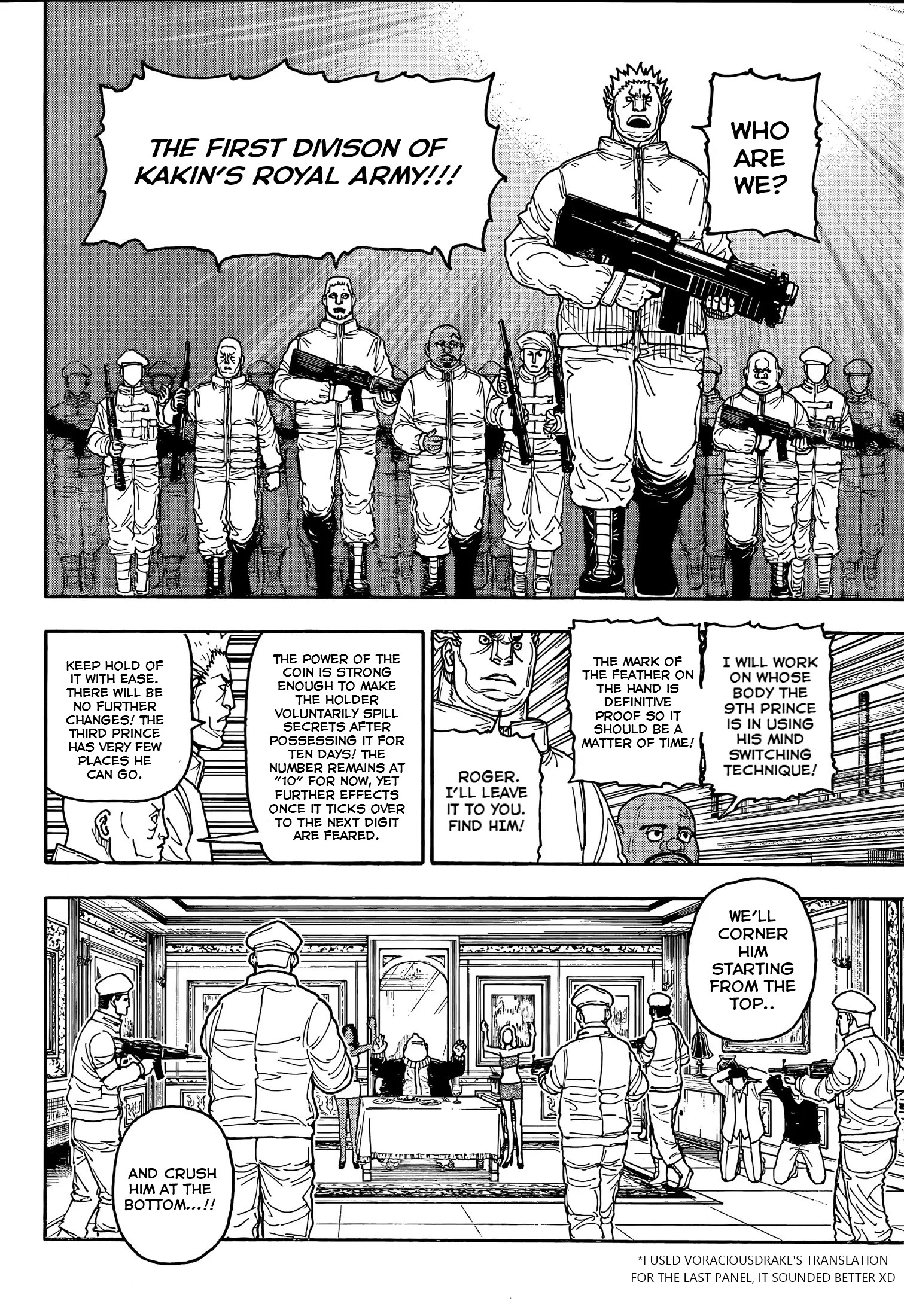 Hunter x Hunter Chap 417 - Next Chap 418