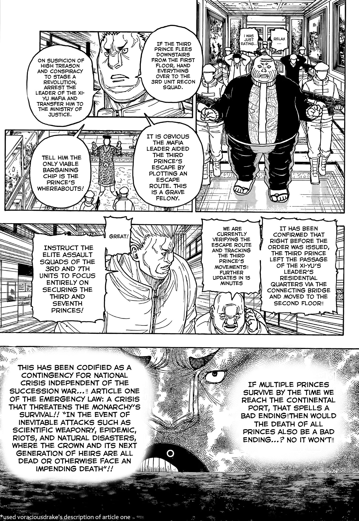 Hunter x Hunter Chap 417 - Next Chap 418