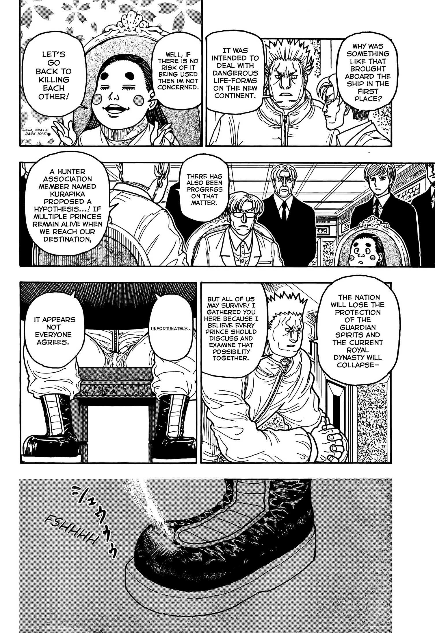 Hunter x Hunter Chap 417 - Next Chap 418
