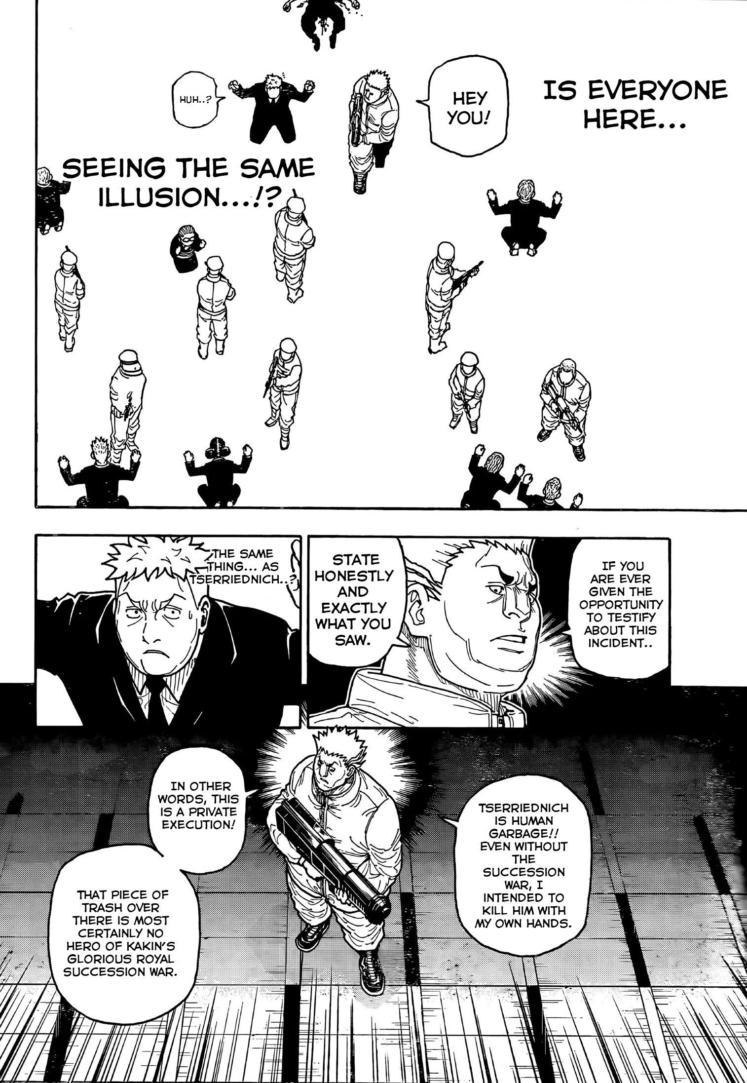 Hunter x Hunter Chap 417 - Next Chap 418