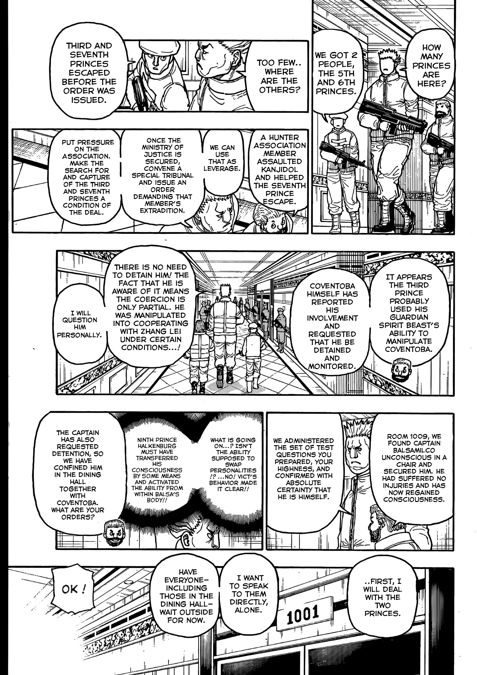 Hunter x Hunter Chap 417 - Next Chap 418