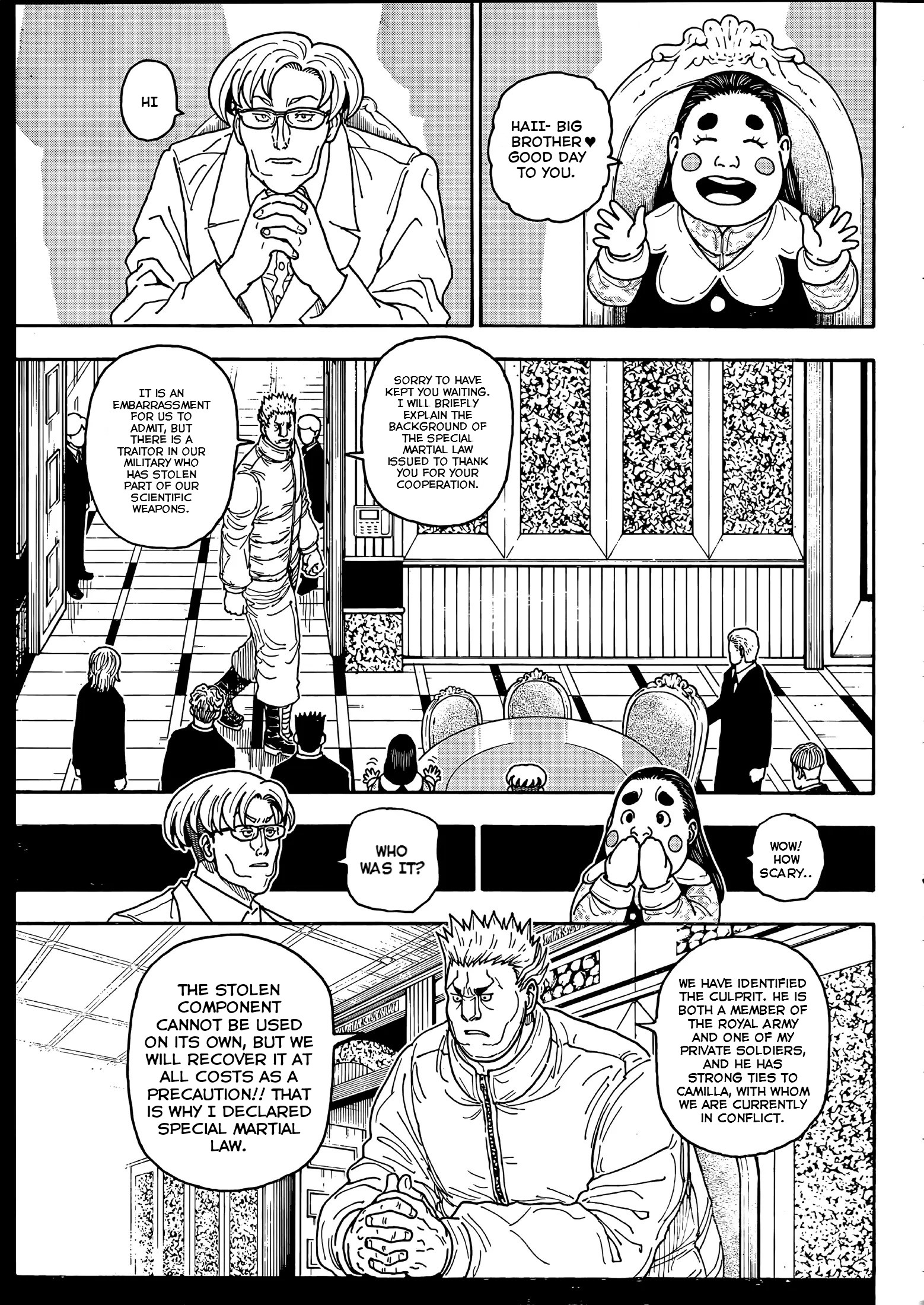 Hunter x Hunter Chap 417 - Next Chap 418