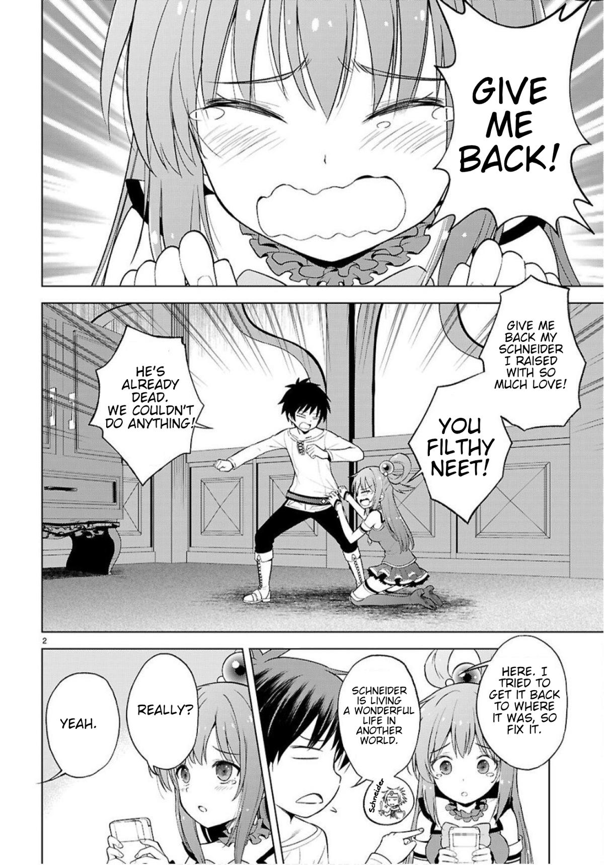 Kono Subarashii Sekai ni Shukufuku o! Chap 134 - Next Chap 135