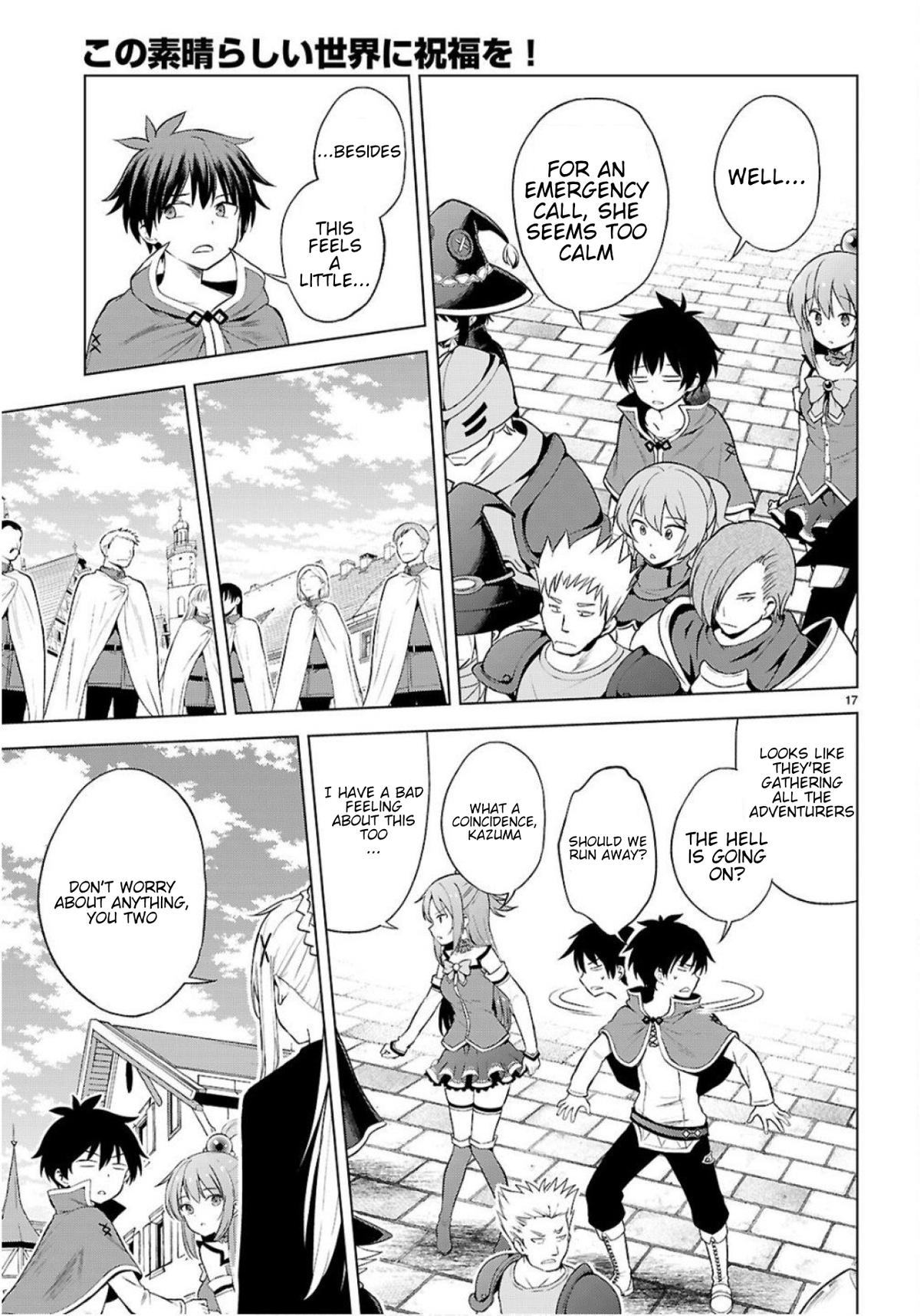 Kono Subarashii Sekai ni Shukufuku o! Chap 134 - Next Chap 135