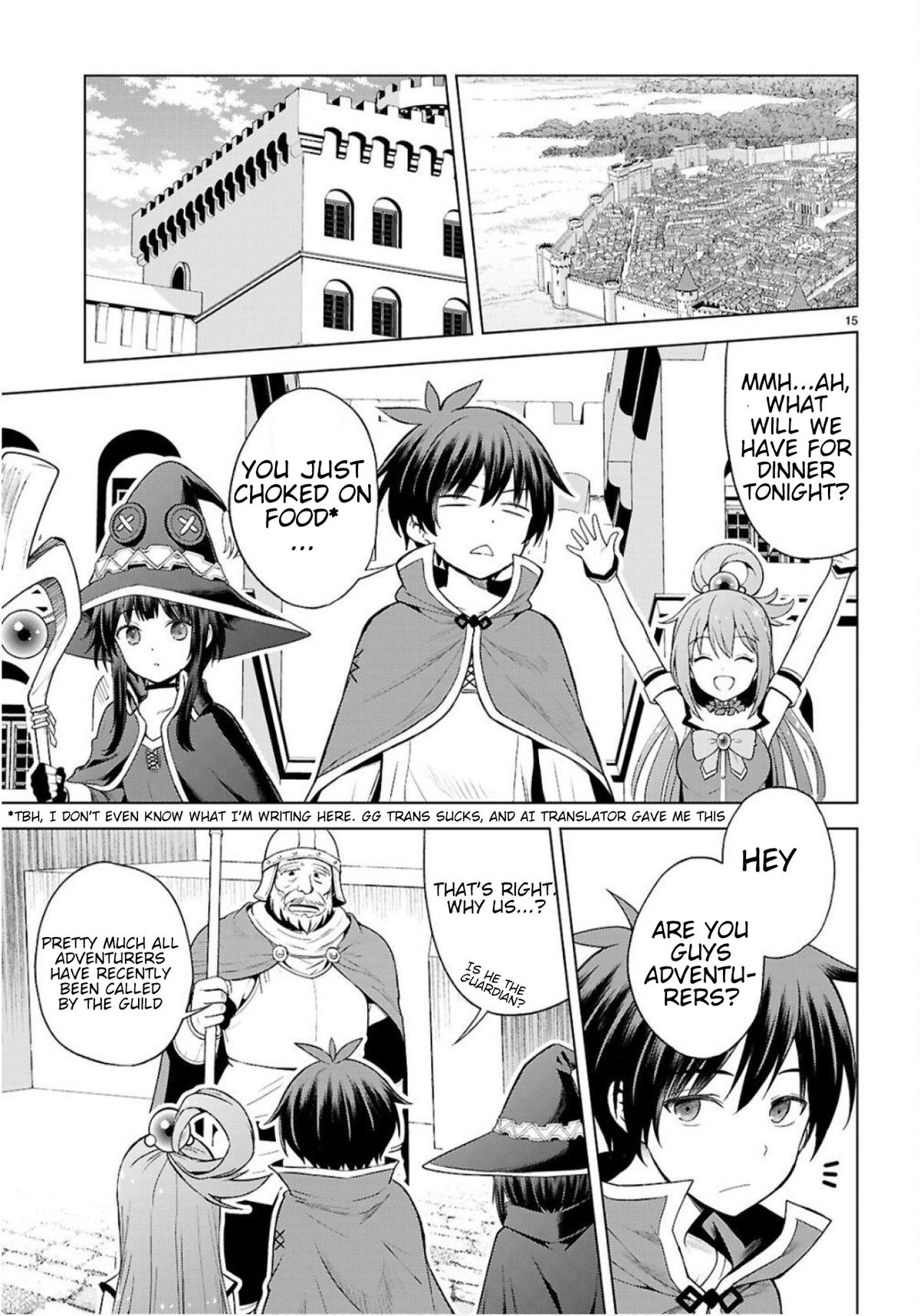 Kono Subarashii Sekai ni Shukufuku o! Chap 134 - Next Chap 135