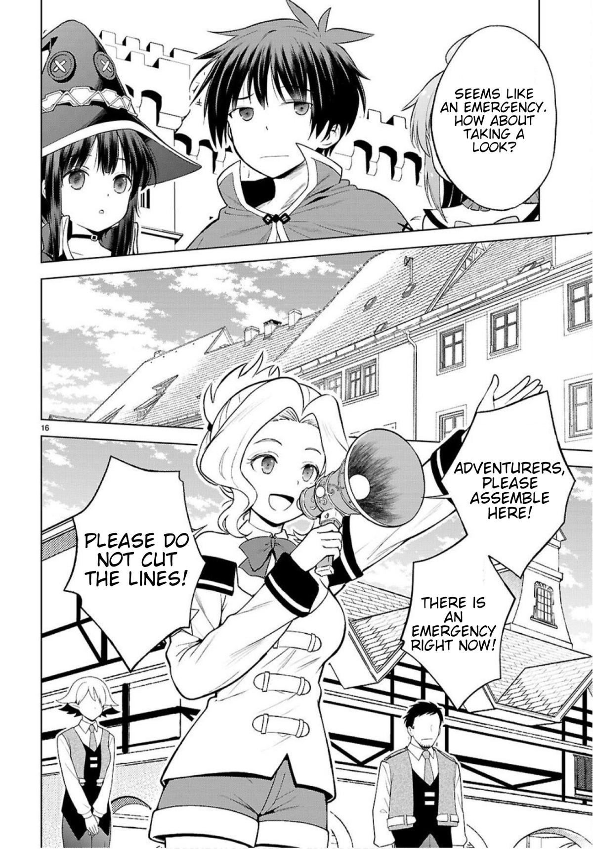 Kono Subarashii Sekai ni Shukufuku o! Chap 134 - Next Chap 135