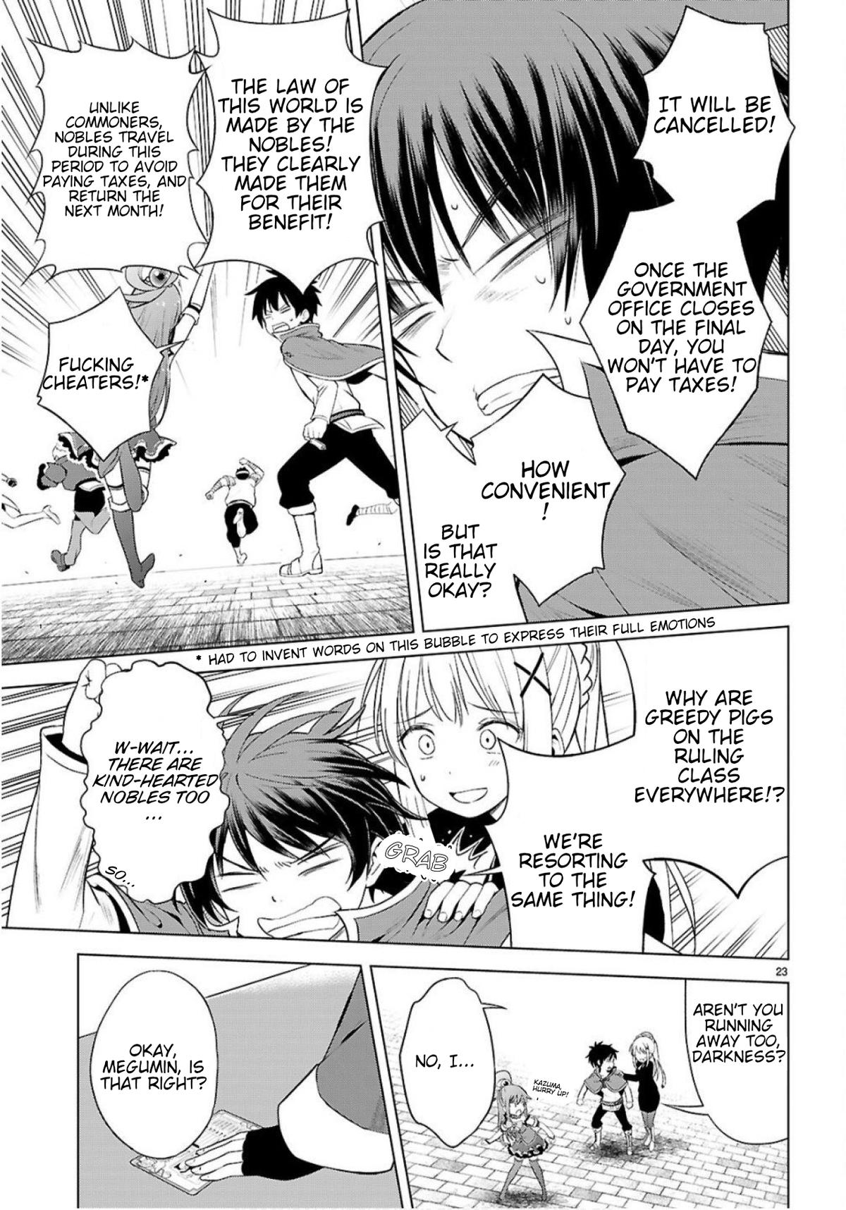 Kono Subarashii Sekai ni Shukufuku o! Chap 134 - Next Chap 135