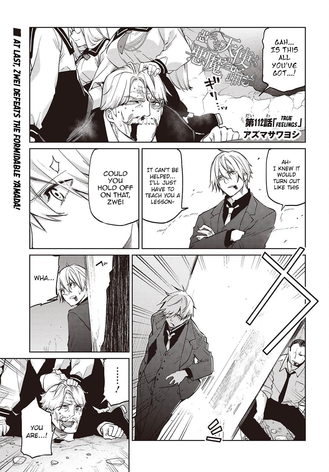 Oroka na Tenshi wa Akuma to Odoru Chap 112 - Next Chap 113