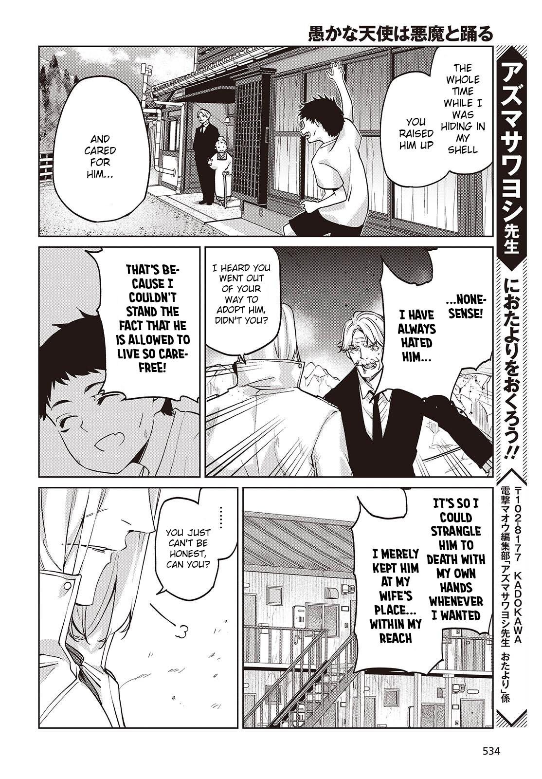 Oroka na Tenshi wa Akuma to Odoru Chap 112 - Next Chap 113