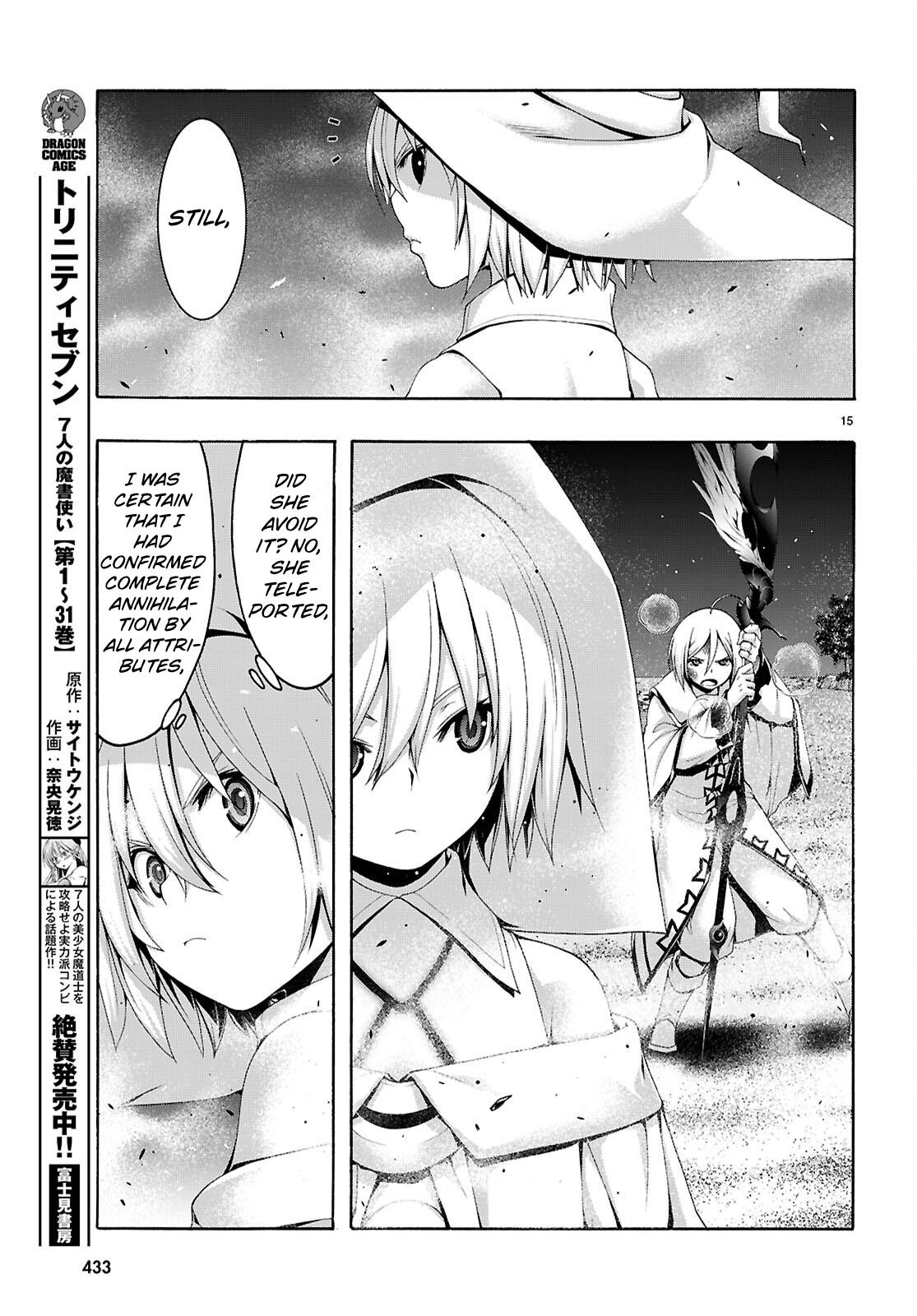 Trinity Seven: 7-Nin no Mahoutsukai Chap 161 - Next Chap 162