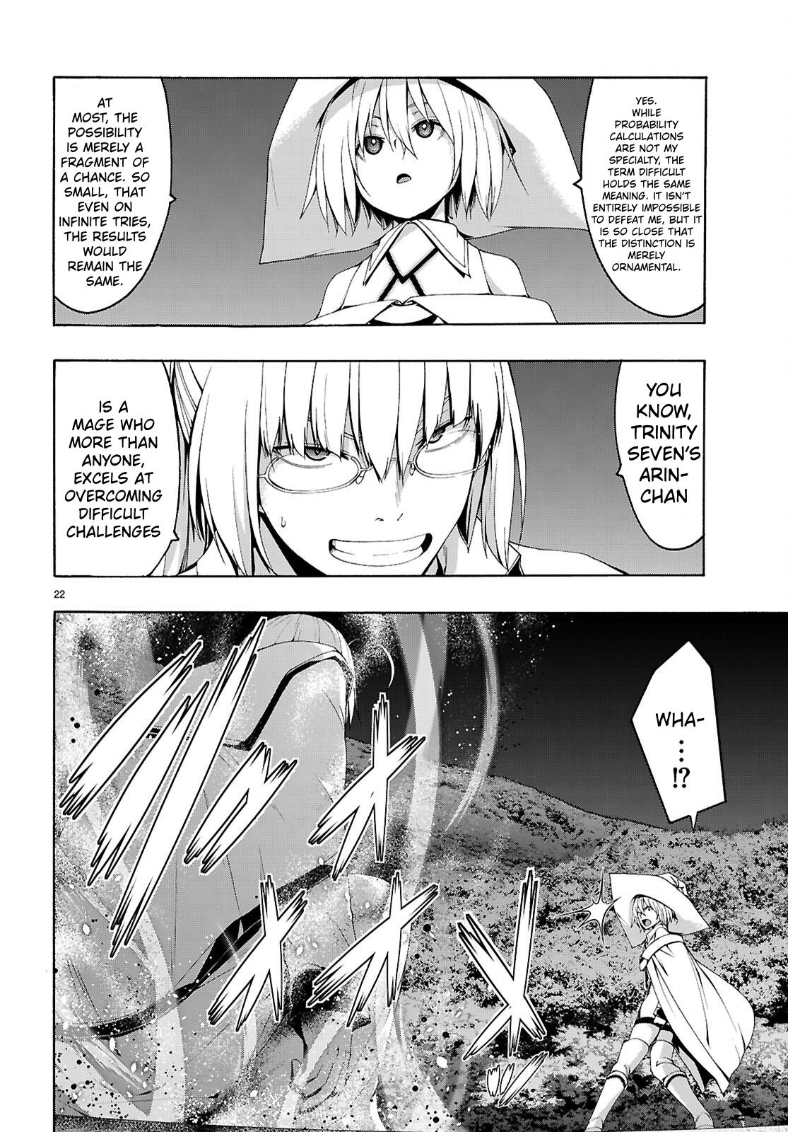 Trinity Seven: 7-Nin no Mahoutsukai Chap 161 - Next Chap 162