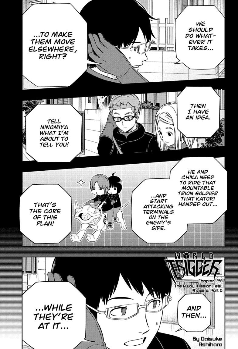 World Trigger Chap 263 - Next Chap 264