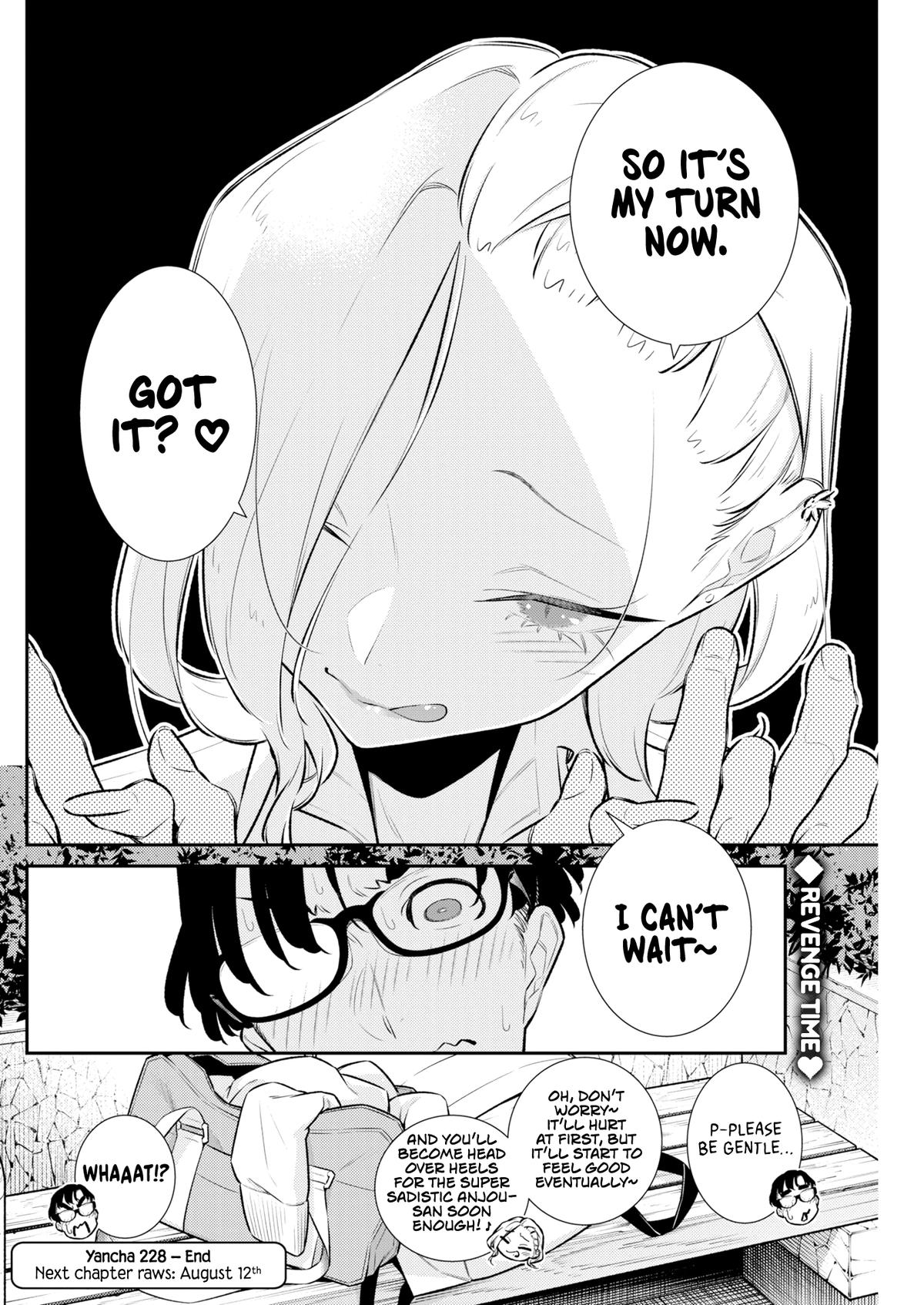 Yancha Gal no Anjou-san Chap 228 - Next Chap 229