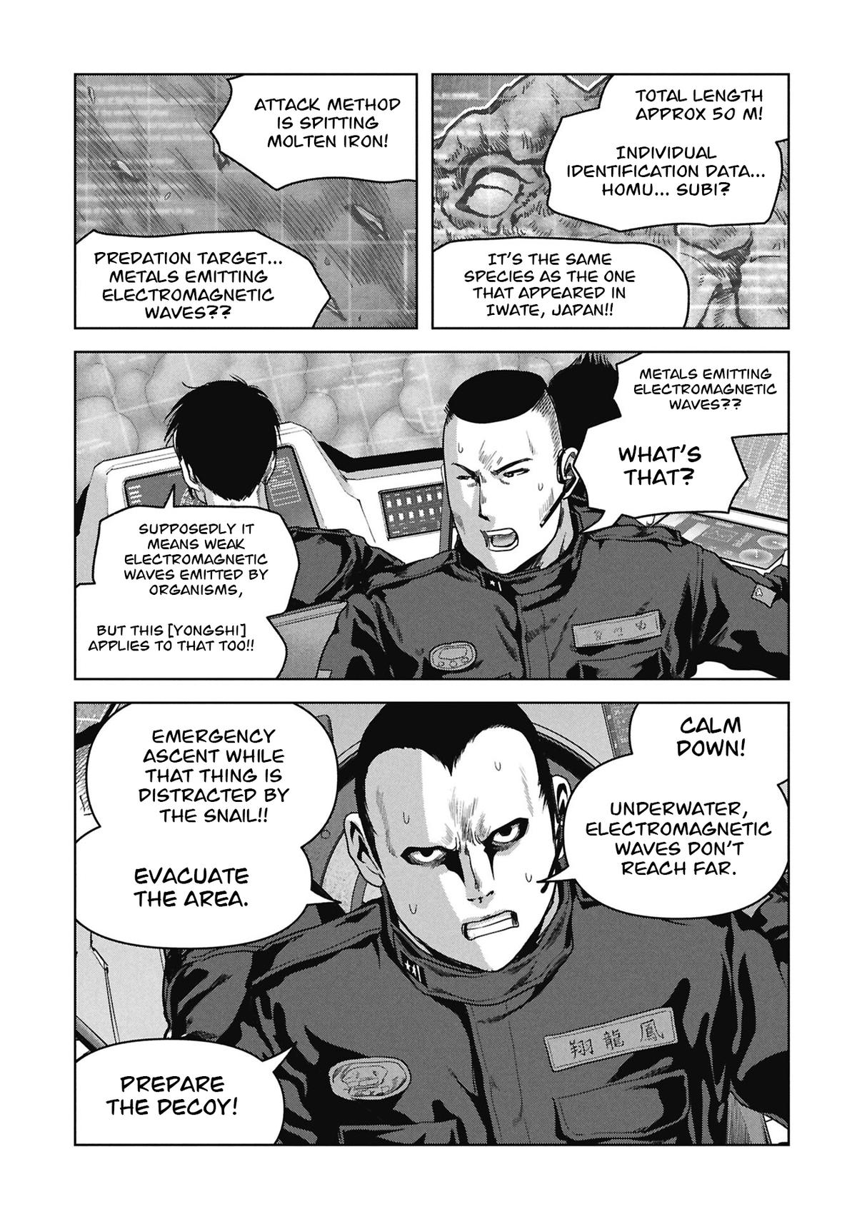 Kaijuu Jieitai Chap 75 - Next Chap 76