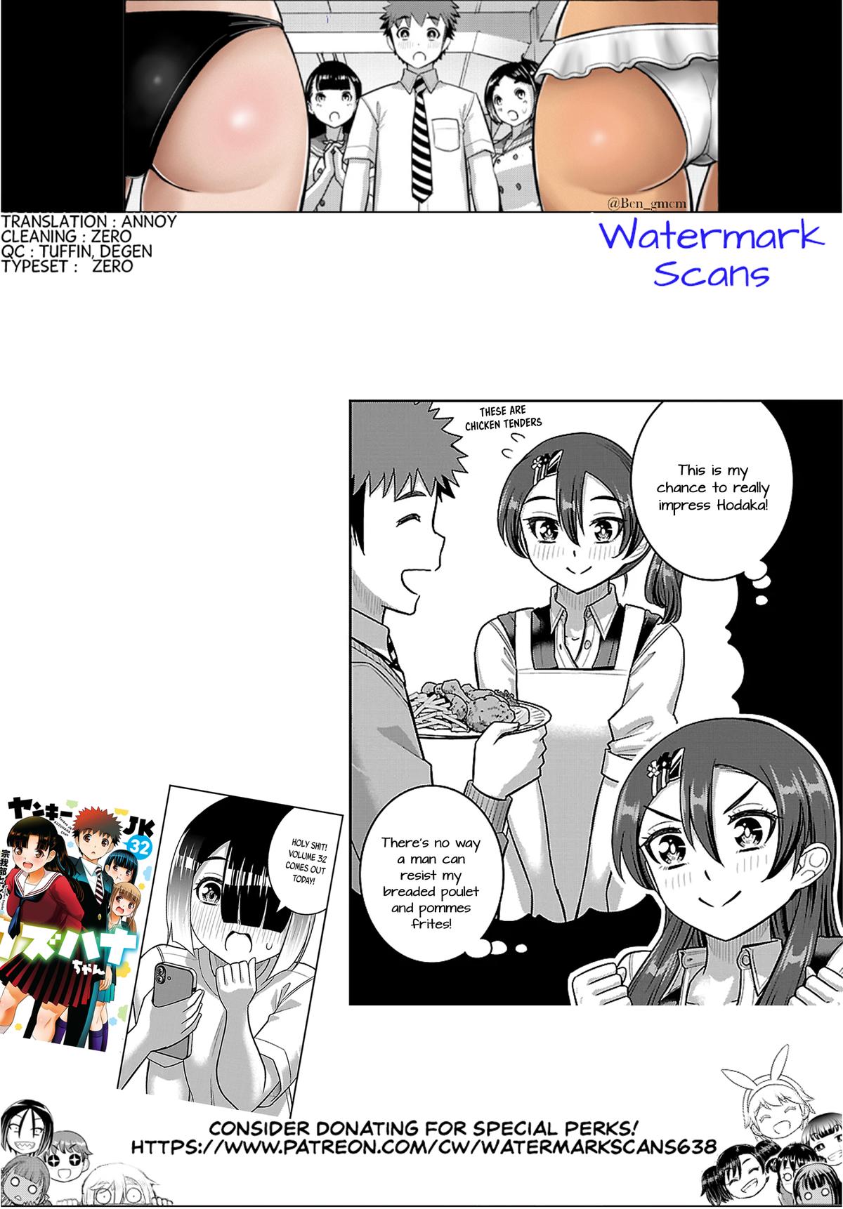 Yankee JK KuzuHana-chan Chap 292 - Next Chap 293