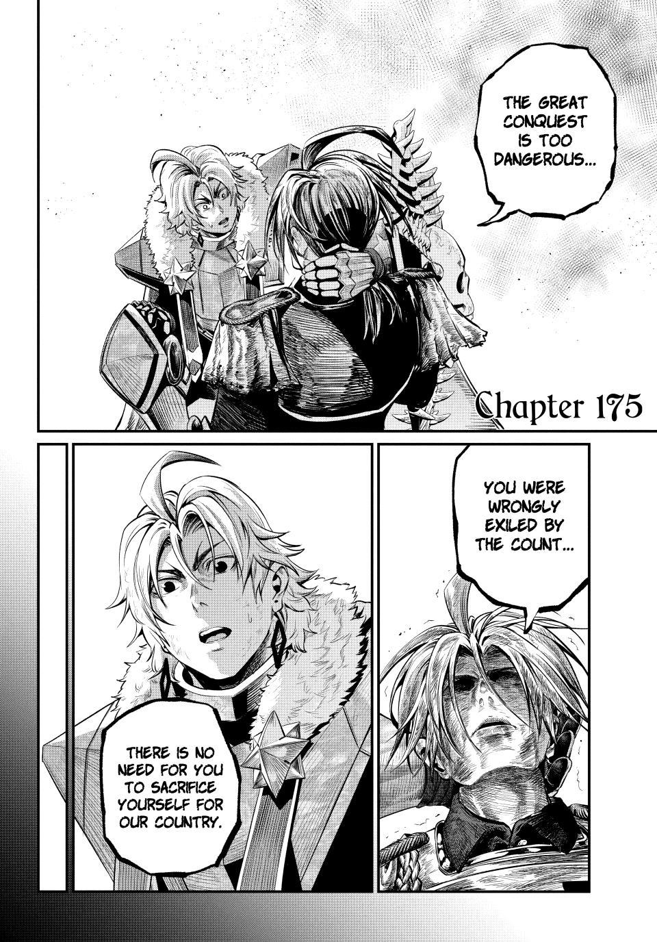 The Exiled Reincarnated Heavy Knight Is Unrivaled in Game Knowledge Chap 175 - Next Chap 176