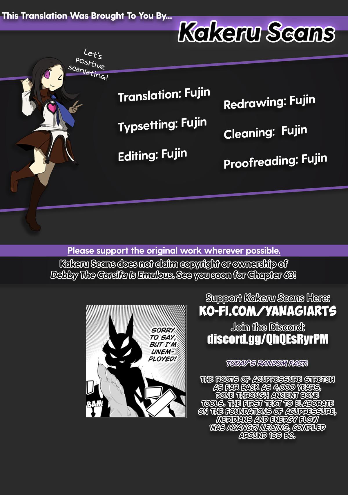 Debby the Corsifa wa Makezugirai Chap 62 - Next Chap 63