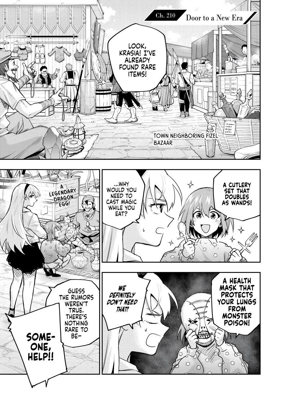 Mikata ga Yowasugite Hojo Mahou ni Tesshiteita Kyuutei Mahoushi, Tsuihou sarete Saikyou wo Mezashimasu Chap 210 - Next Chap 211