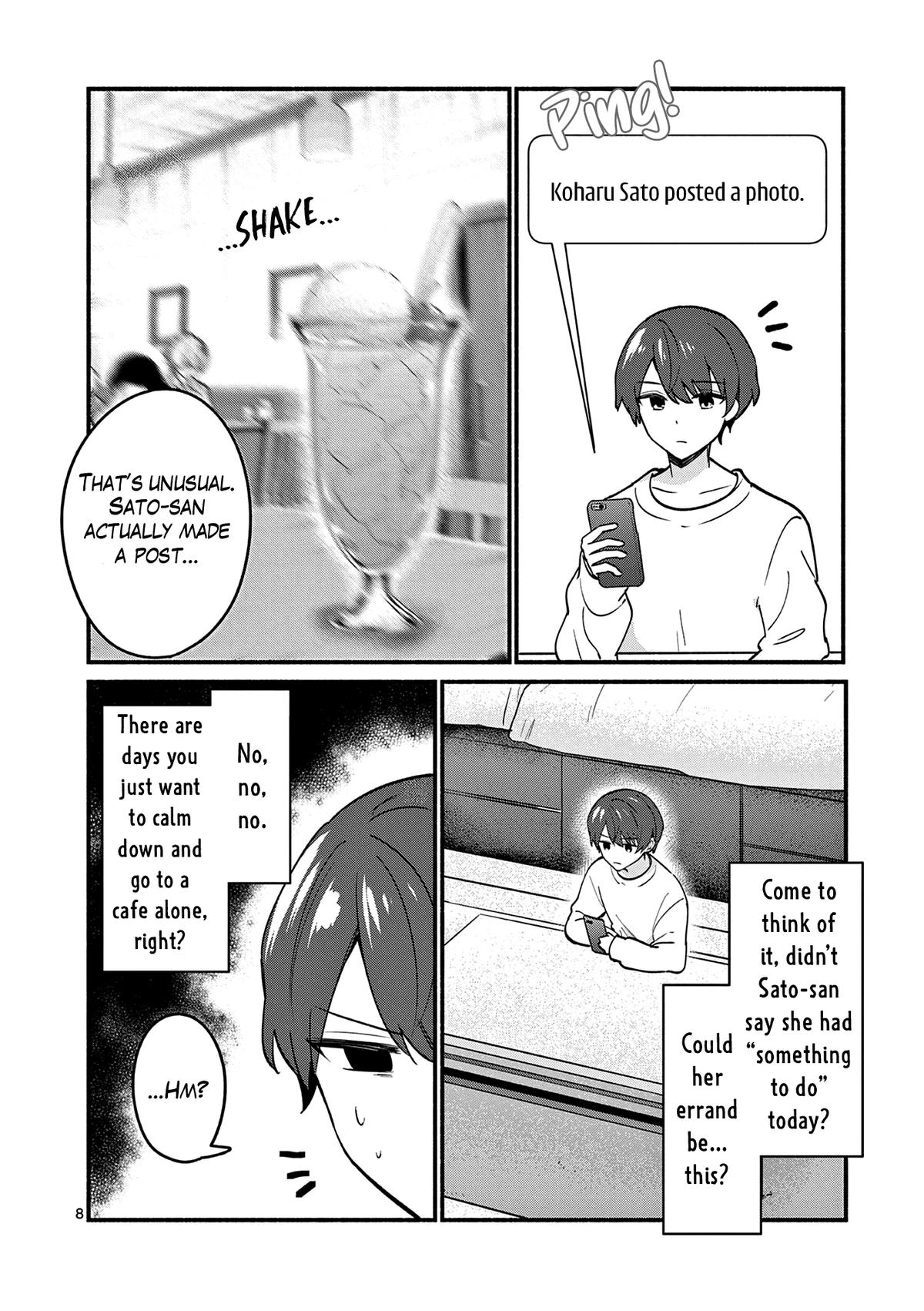 Shiotaiou no Satou-san ga Ore ni dake Amai Chap 87 - Next Chap 88