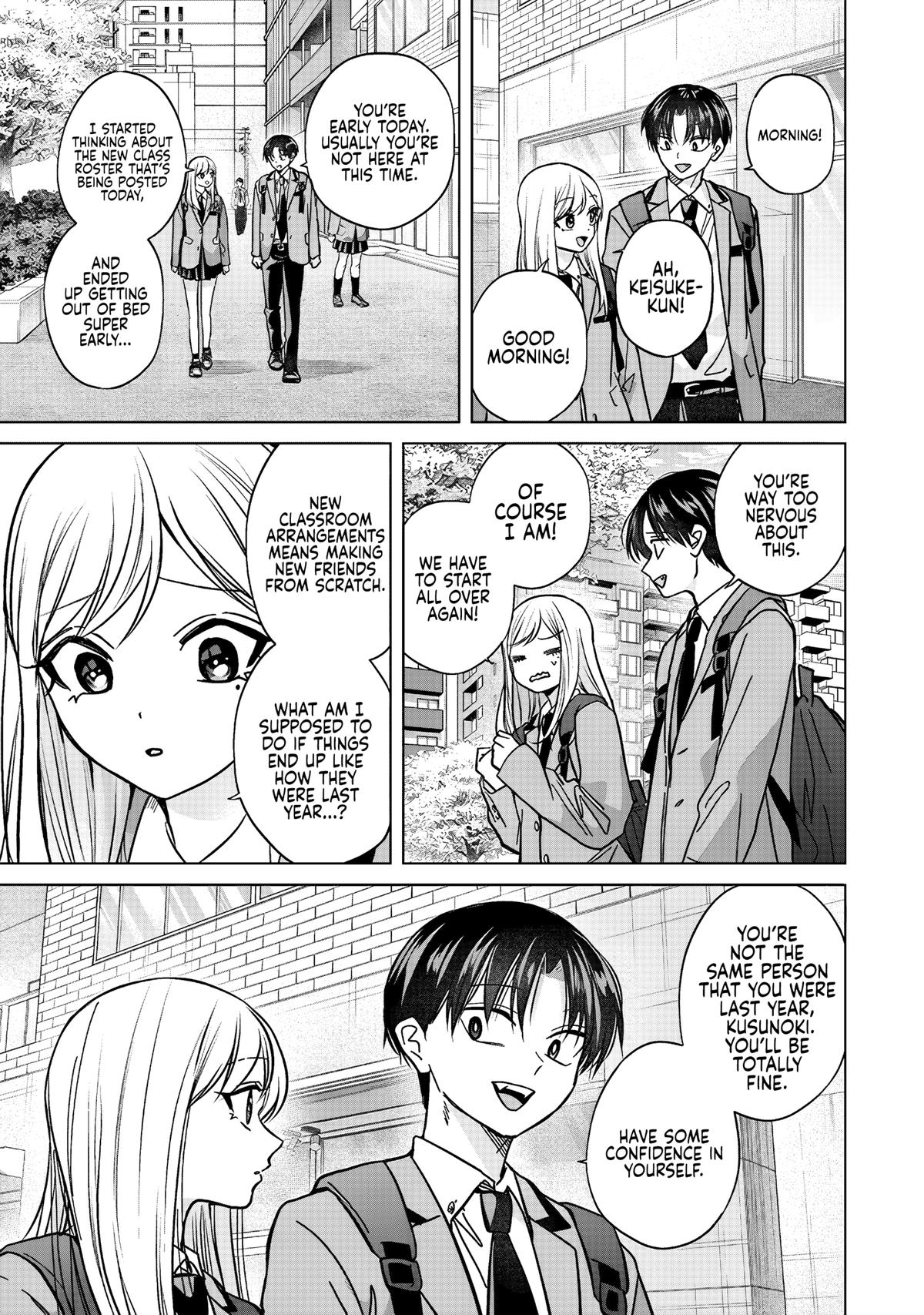 Kusunoki-san wa Koukou Debut ni Shippaishiteiru Chap 56 - Next Chap 57