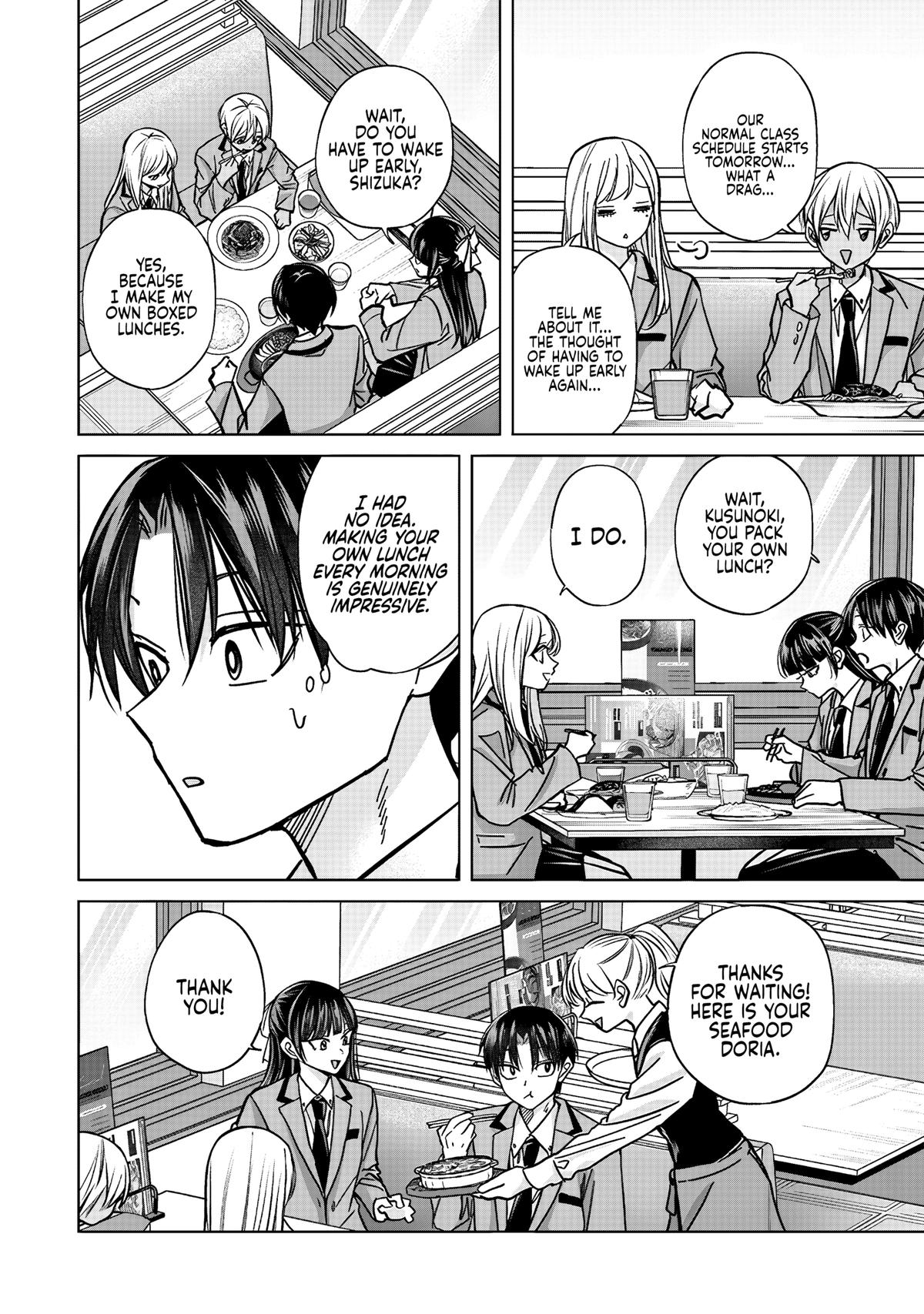 Kusunoki-san wa Koukou Debut ni Shippaishiteiru Chap 56 - Next Chap 57