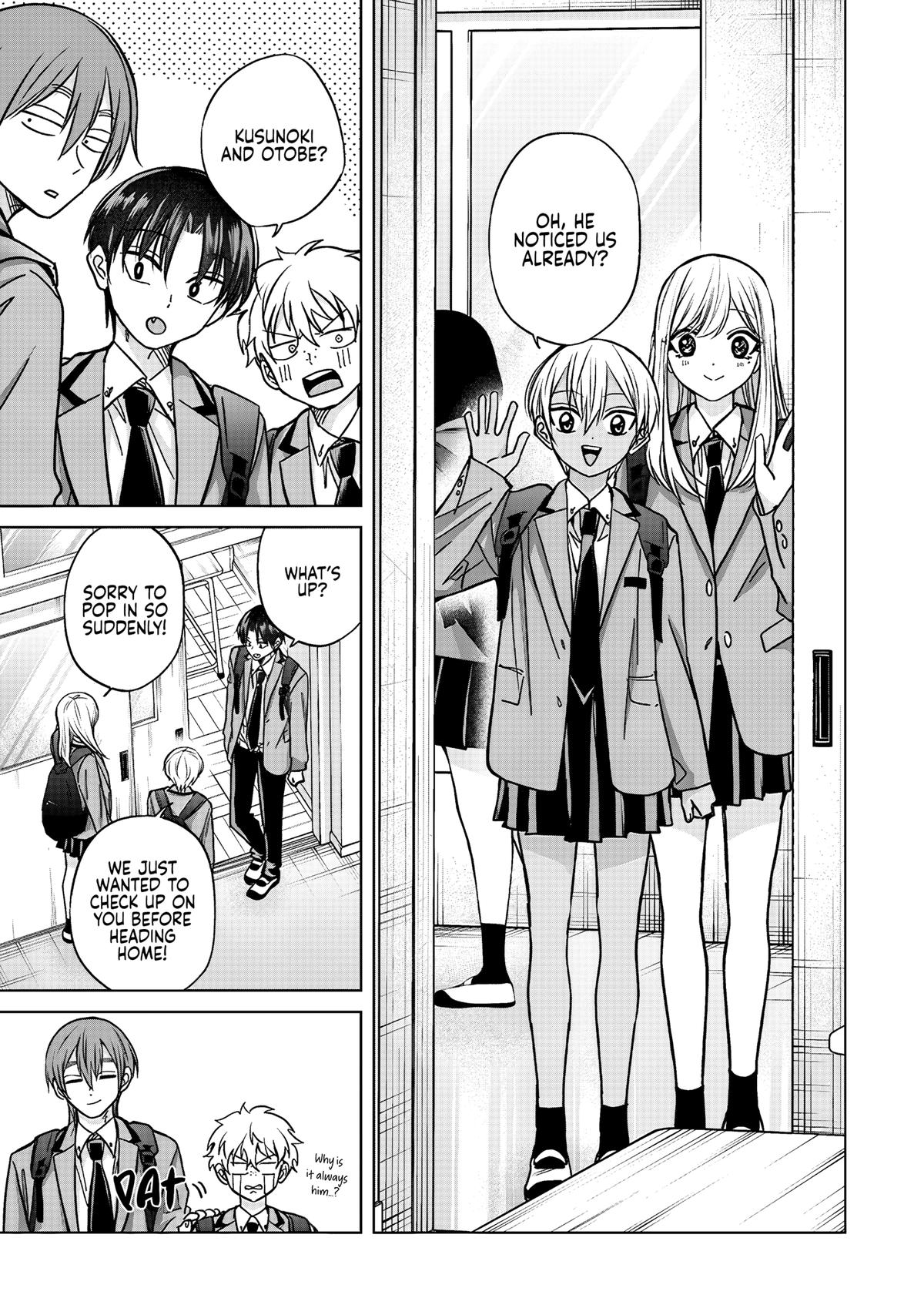 Kusunoki-san wa Koukou Debut ni Shippaishiteiru Chap 56 - Next Chap 57
