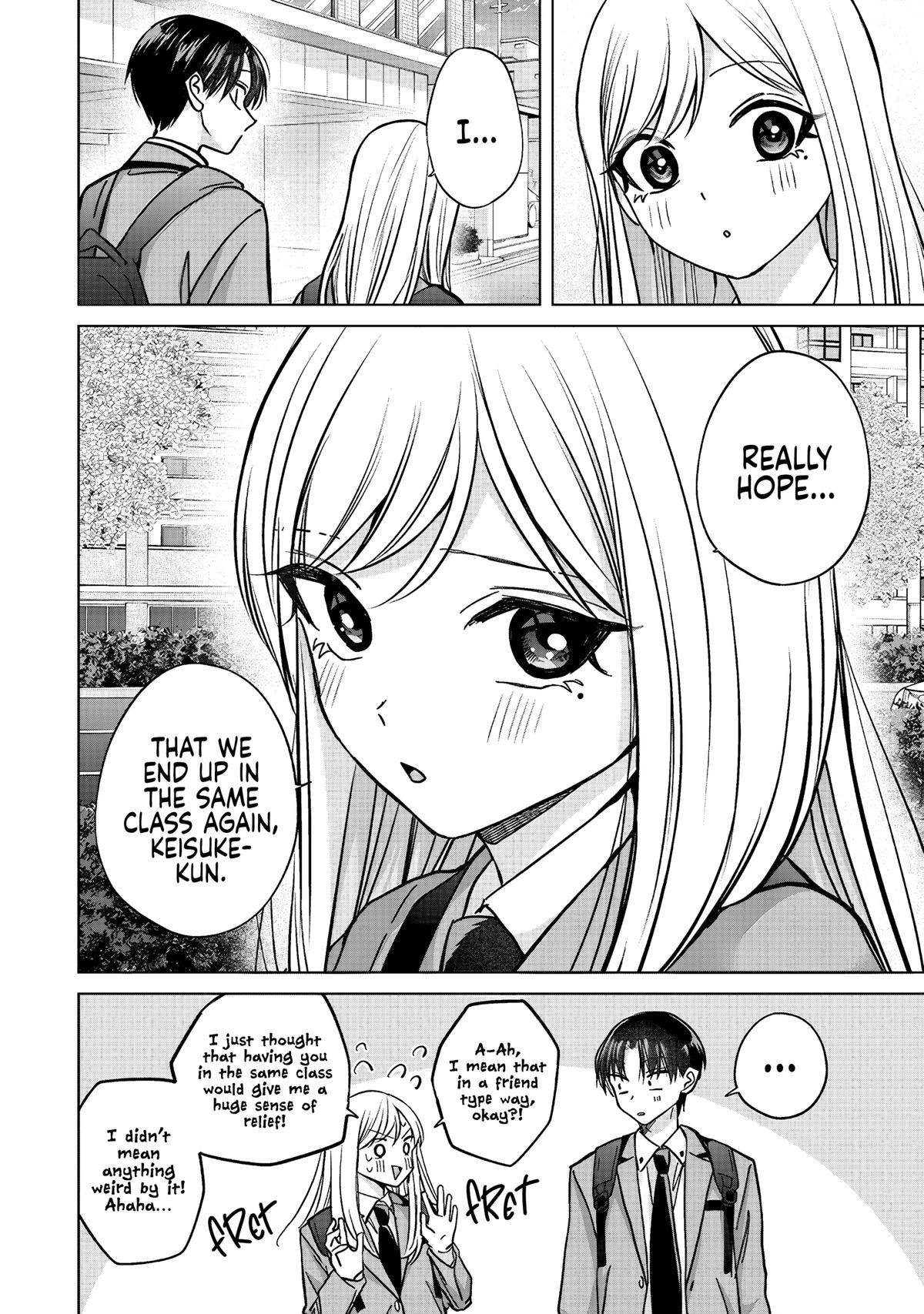 Kusunoki-san wa Koukou Debut ni Shippaishiteiru Chap 56 - Next Chap 57