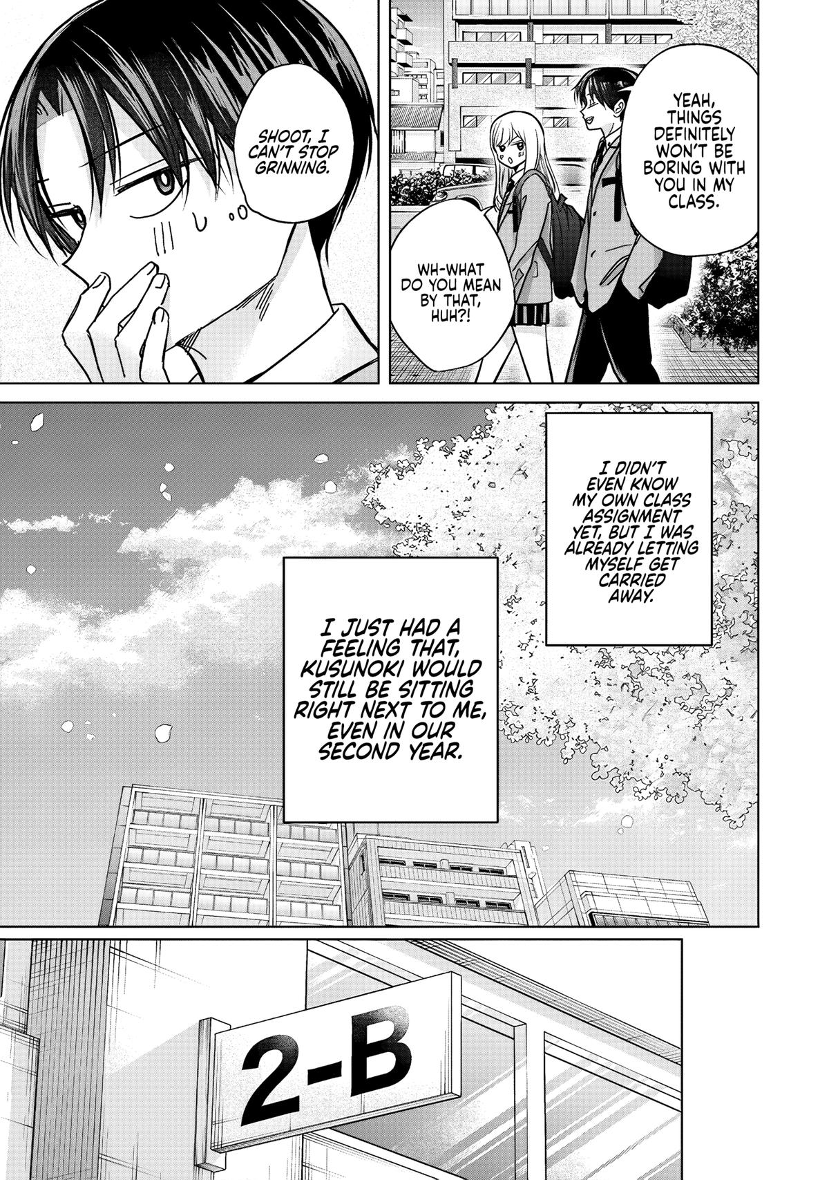 Kusunoki-san wa Koukou Debut ni Shippaishiteiru Chap 56 - Next Chap 57