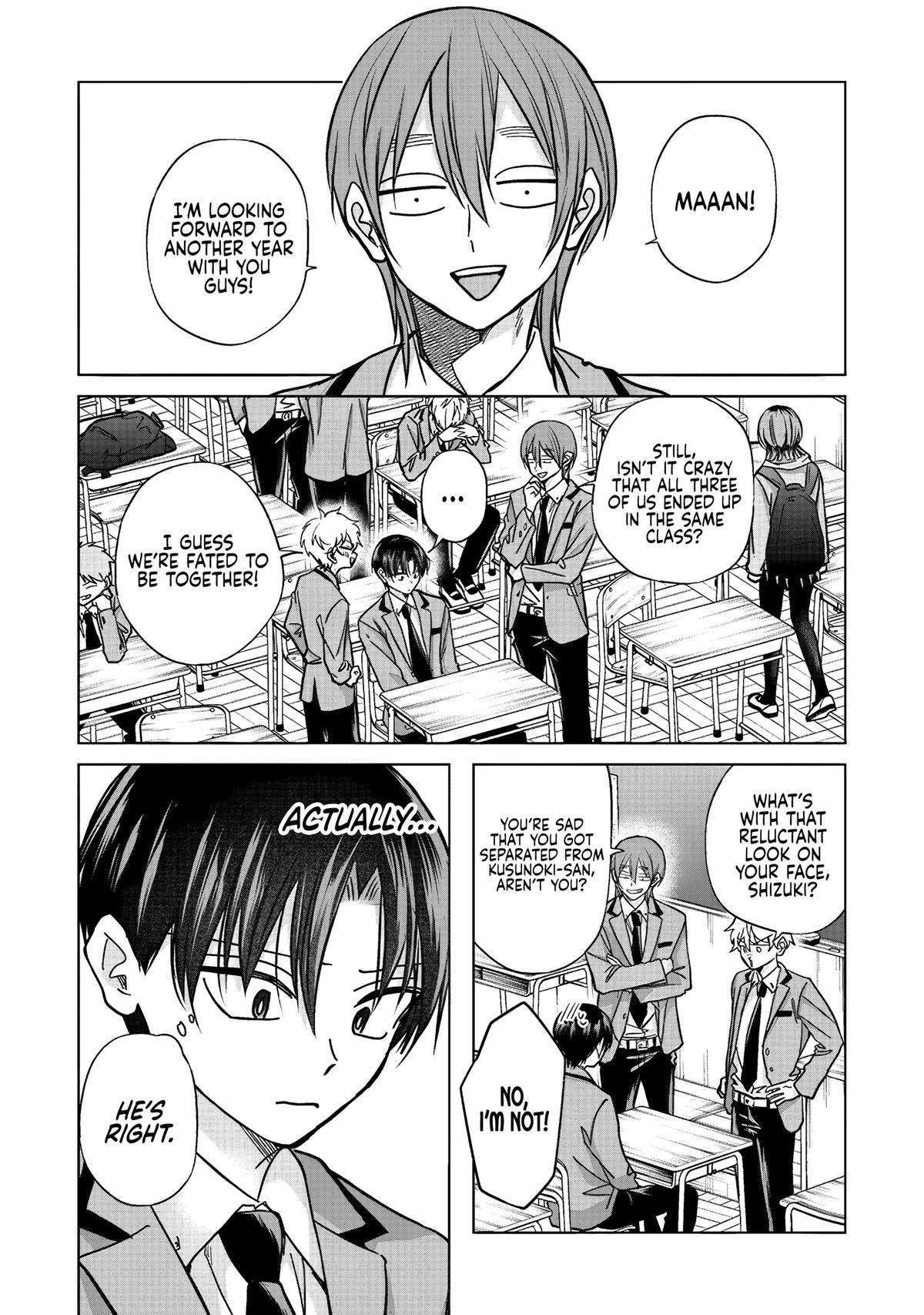 Kusunoki-san wa Koukou Debut ni Shippaishiteiru Chap 56 - Next Chap 57