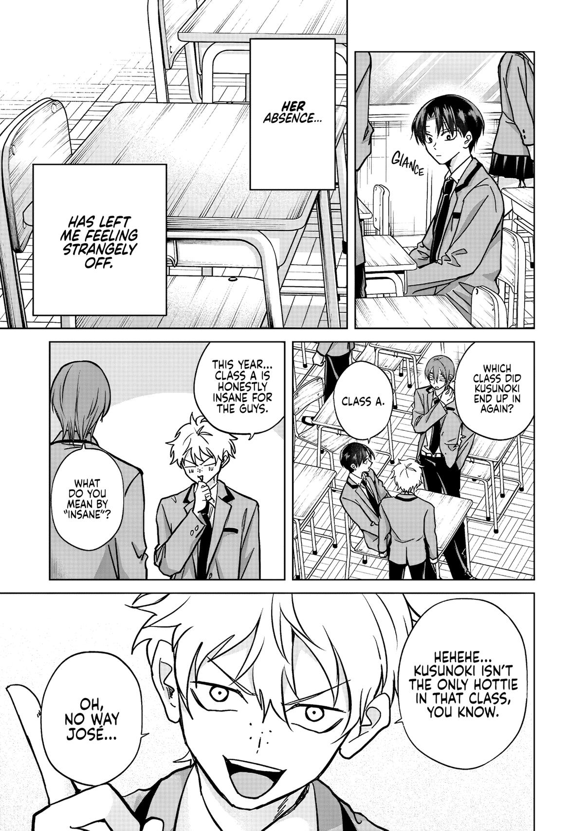 Kusunoki-san wa Koukou Debut ni Shippaishiteiru Chap 56 - Next Chap 57