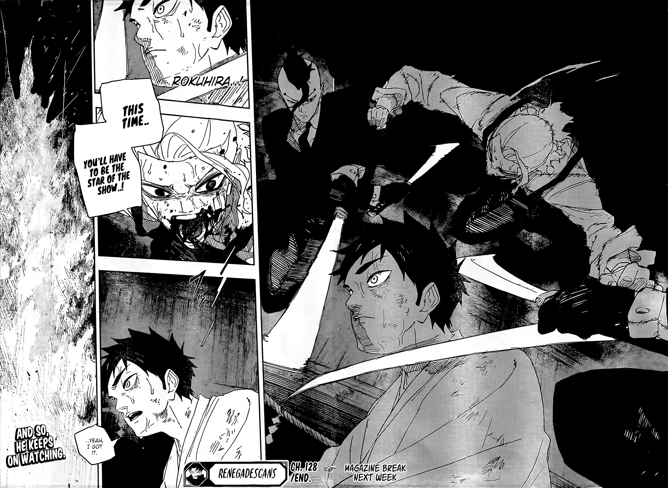 Kagurabachi English Chap 128 - Next Chap 129