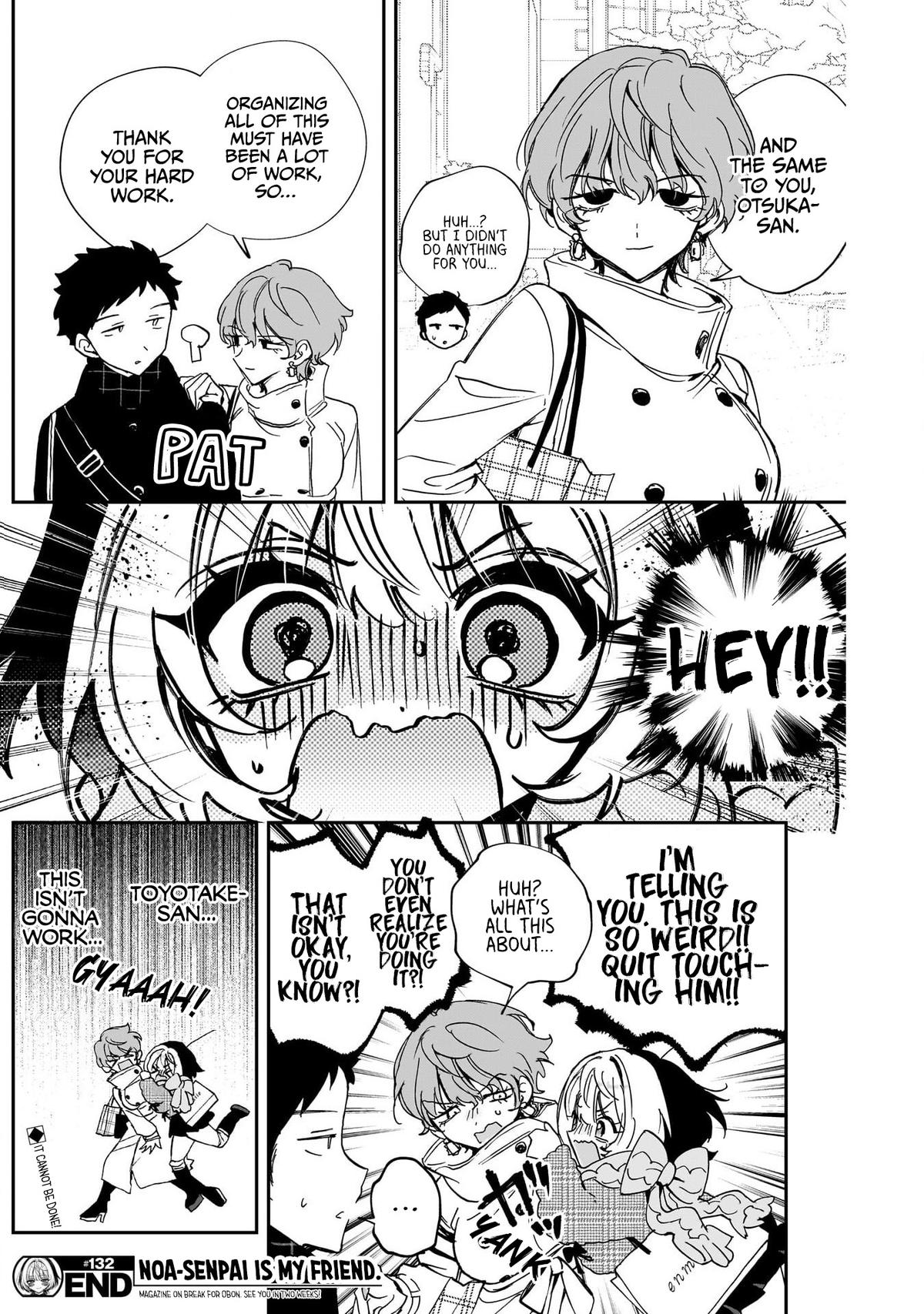 Noa-senpai wa Tomodachi. Chap 132 - Next Chap 133