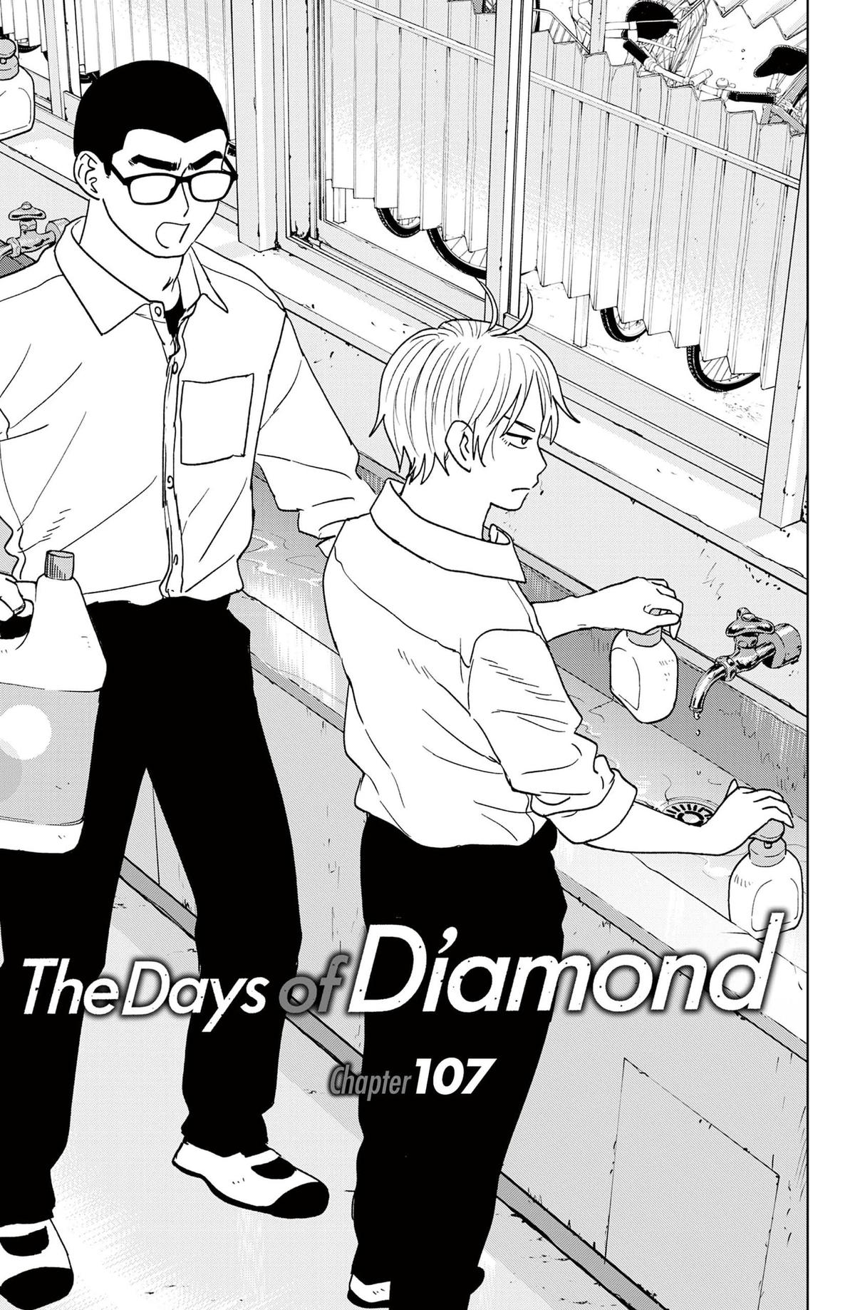 The Days of Diamond - Diamond no Kouzai Chap 107 - Next Chap 108