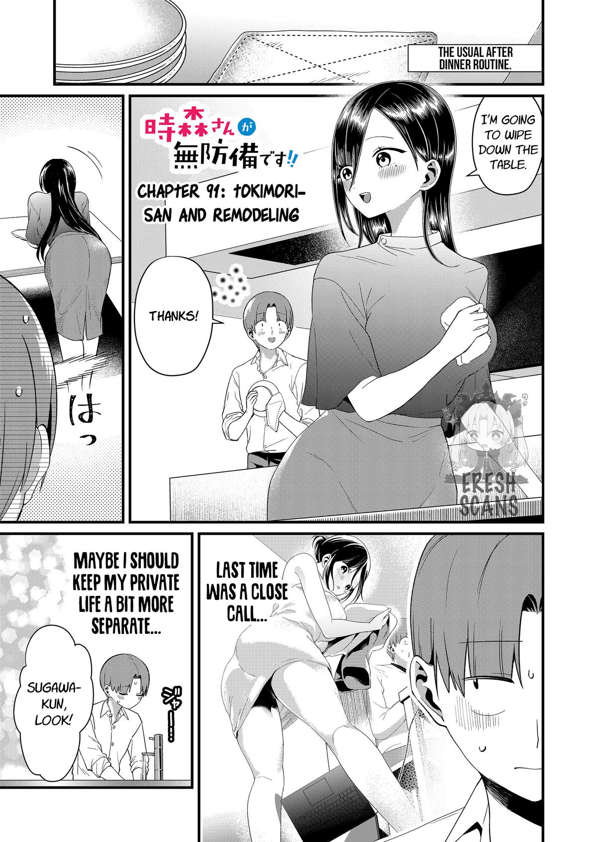 Tokimori-san ga Muboubi desu!! Chap 91 - Next Chap 92