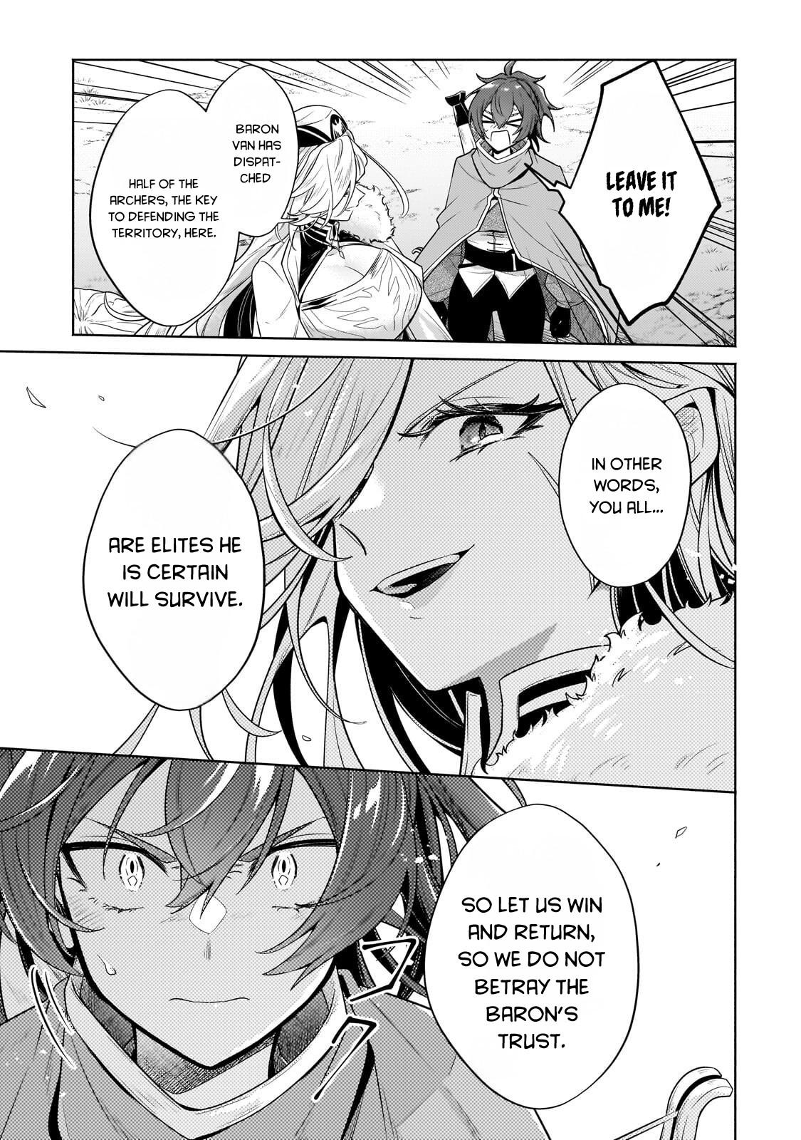 Okiraku Ryoushu no Tanoshii Ryouchi Bouei Chap 44 - Next Chap 45
