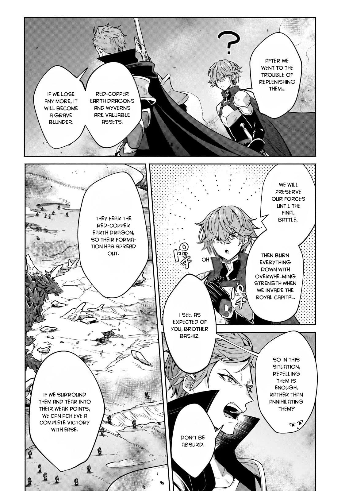 Okiraku Ryoushu no Tanoshii Ryouchi Bouei Chap 44 - Next Chap 45