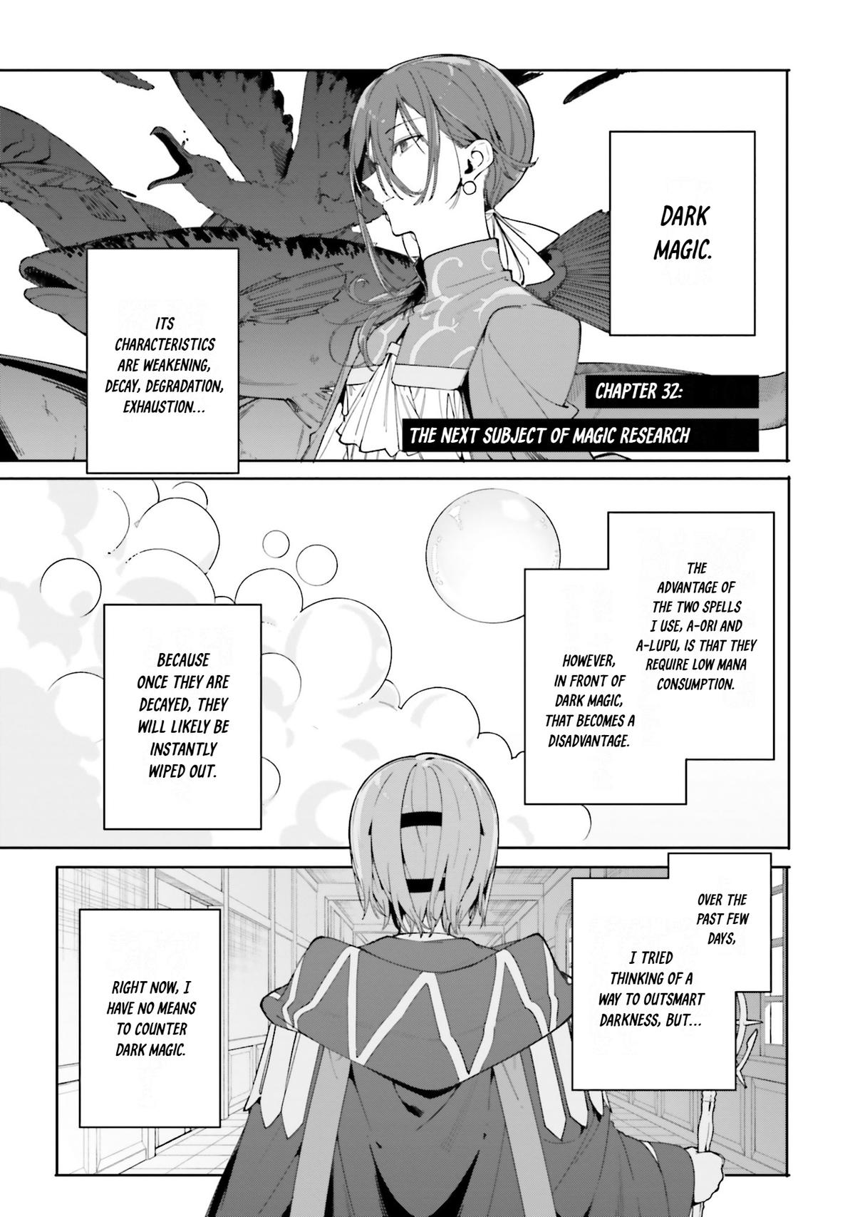 Majutsushi Kunon wa Mieteiru Chap 32 - Next Chap 33