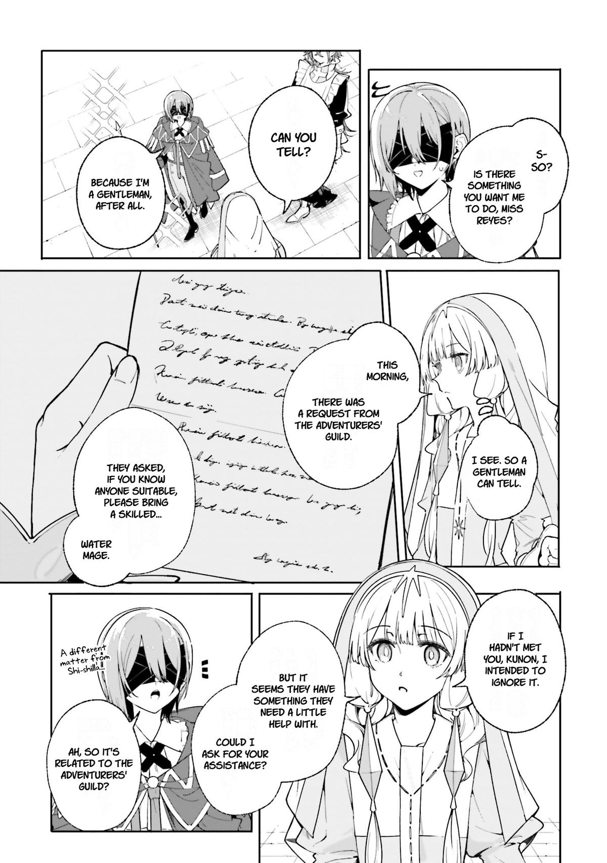 Majutsushi Kunon wa Mieteiru Chap 32 - Next Chap 33