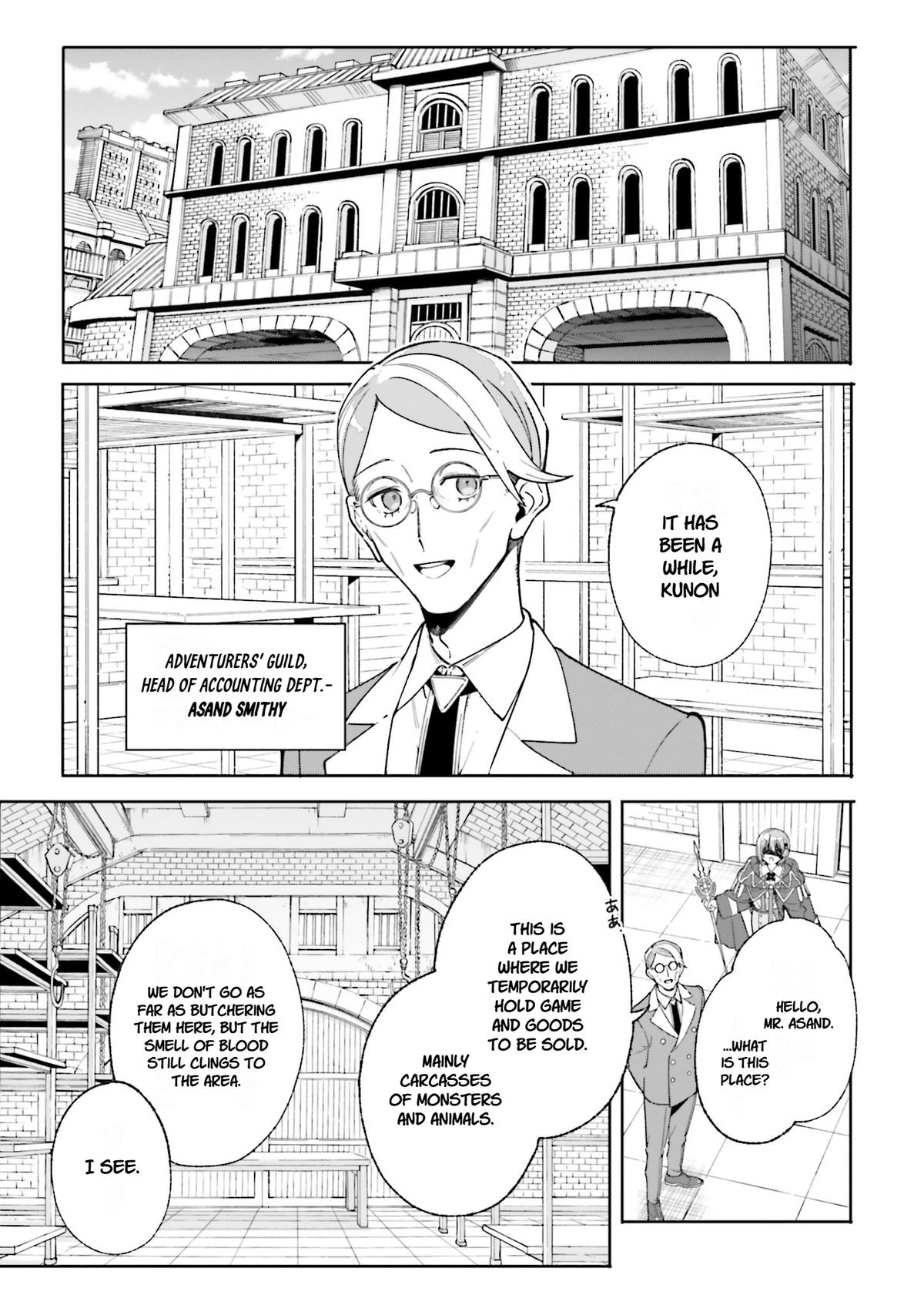 Majutsushi Kunon wa Mieteiru Chap 32 - Next Chap 33