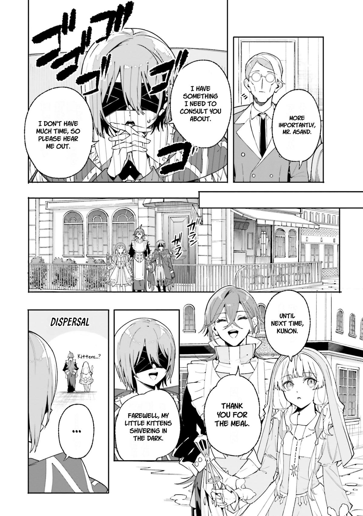 Majutsushi Kunon wa Mieteiru Chap 32 - Next Chap 33