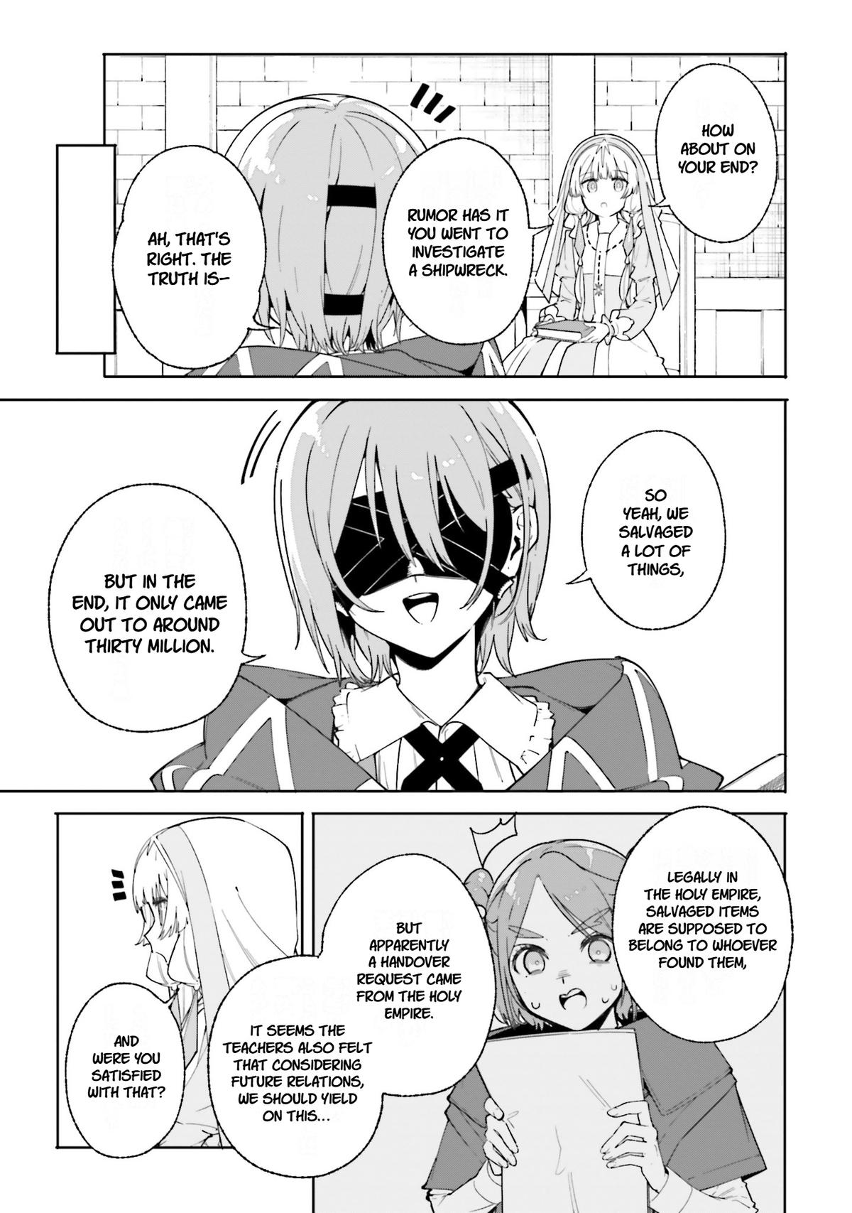 Majutsushi Kunon wa Mieteiru Chap 32 - Next Chap 33