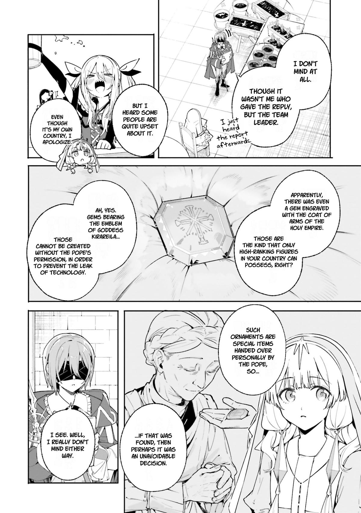 Majutsushi Kunon wa Mieteiru Chap 32 - Next Chap 33