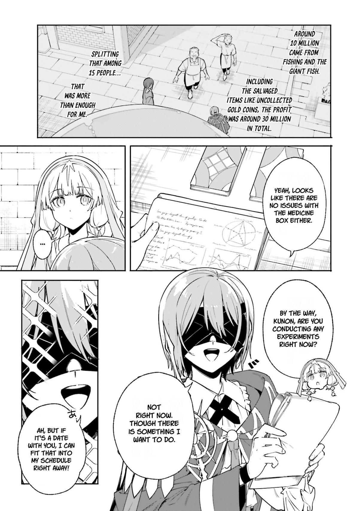 Majutsushi Kunon wa Mieteiru Chap 32 - Next Chap 33