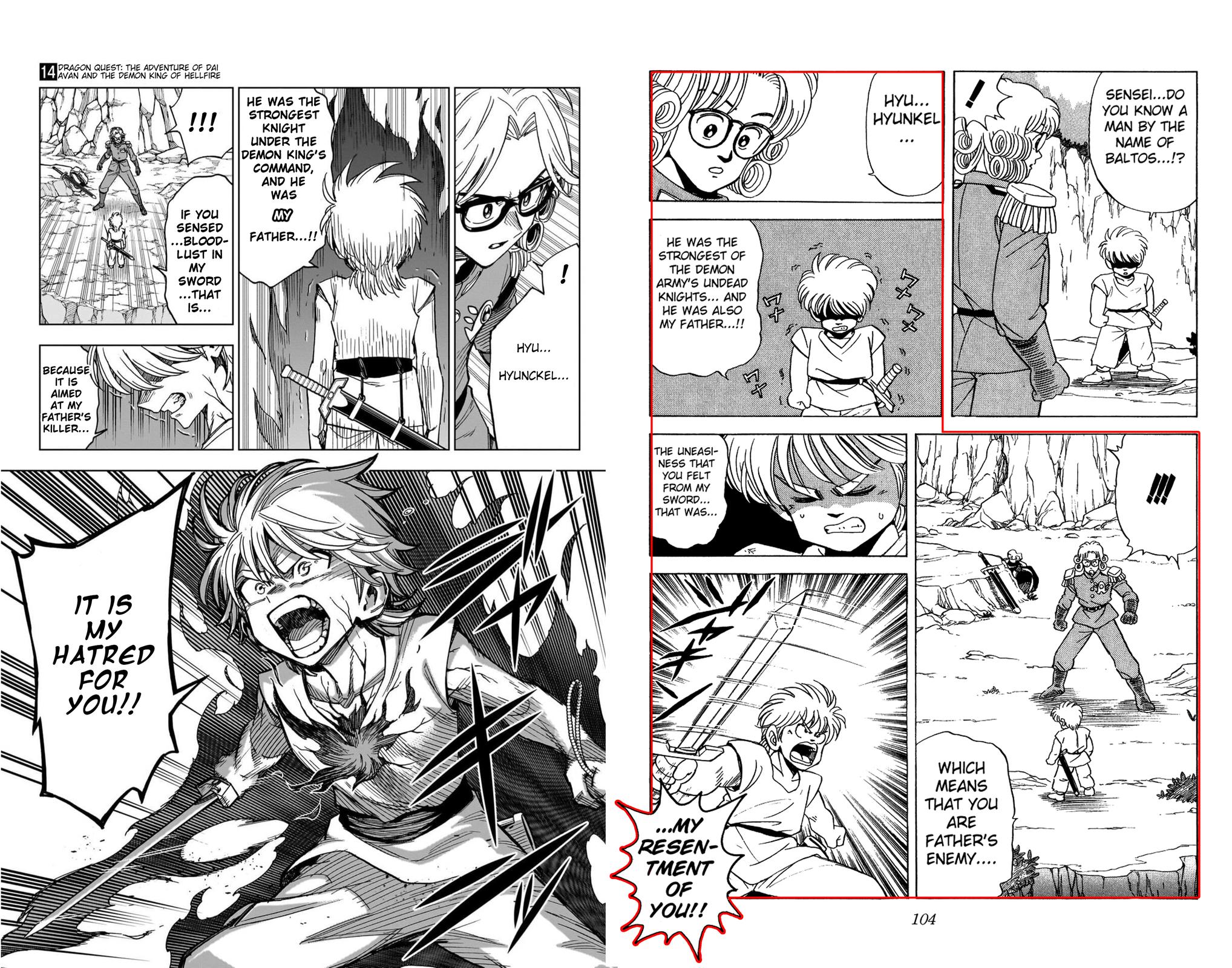 Dragon Quest: Dai no Daibouken - Yuusha Avan to Gokuen no Maou Chap 55.5 - Next Chap 56.5