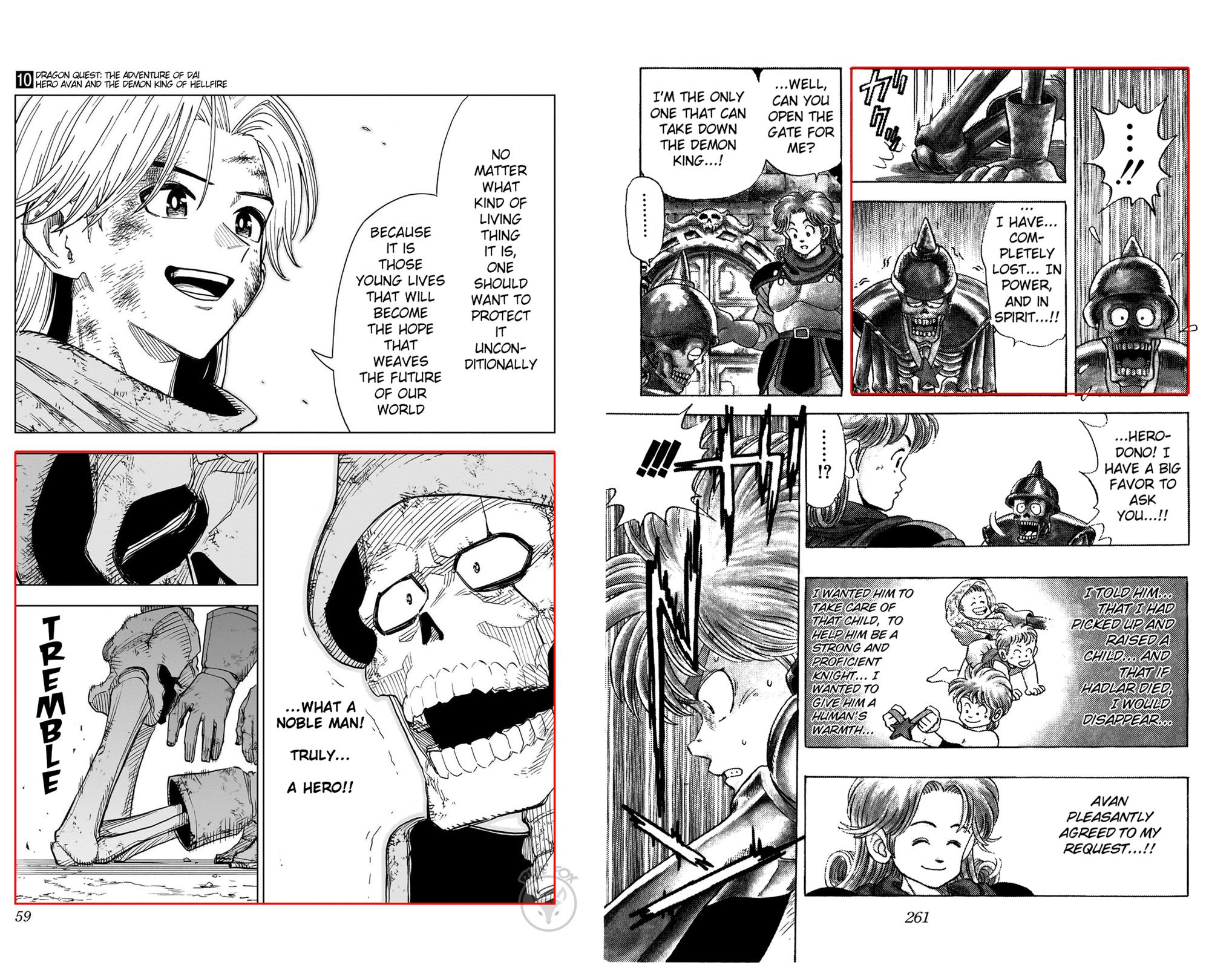 Dragon Quest: Dai no Daibouken - Yuusha Avan to Gokuen no Maou Chap 55.5 - Next Chap 56.5