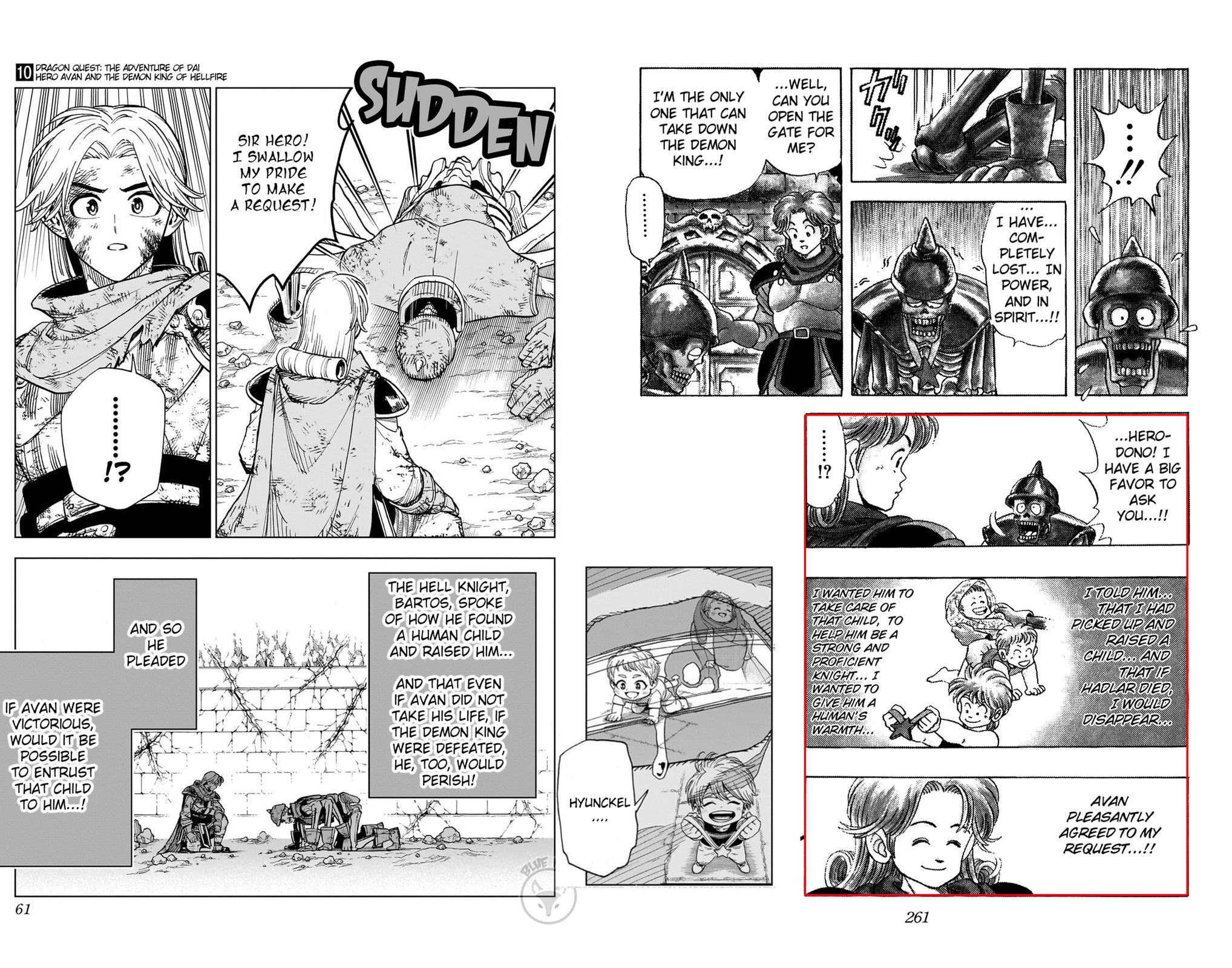 Dragon Quest: Dai no Daibouken - Yuusha Avan to Gokuen no Maou Chap 55.5 - Next Chap 56.5