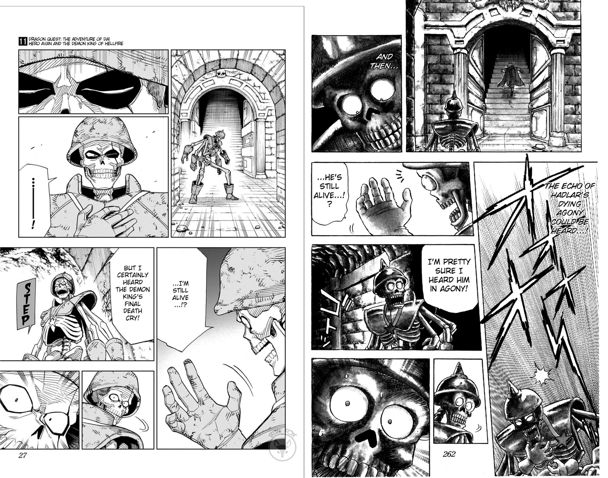 Dragon Quest: Dai no Daibouken - Yuusha Avan to Gokuen no Maou Chap 55.5 - Next Chap 56.5