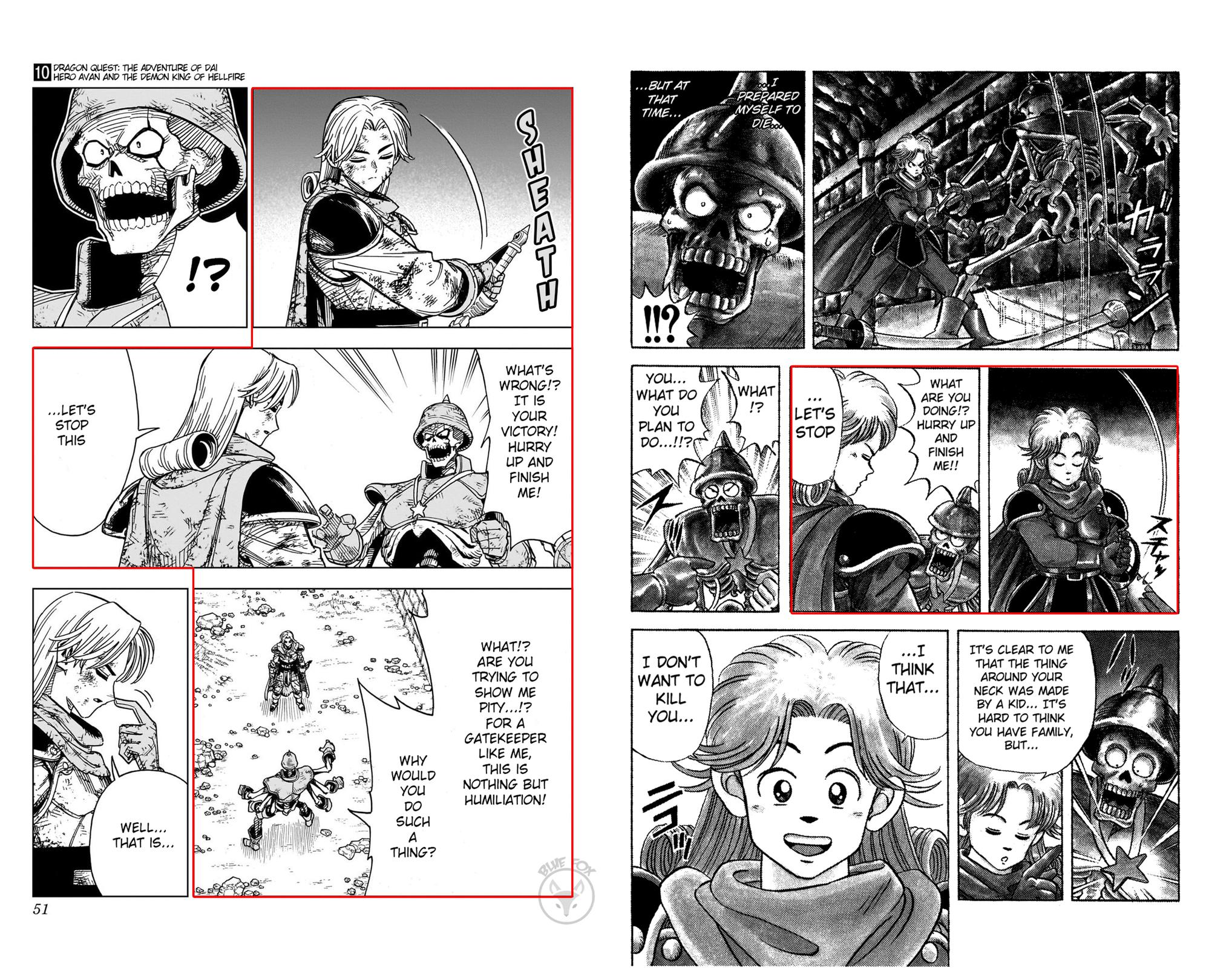Dragon Quest: Dai no Daibouken - Yuusha Avan to Gokuen no Maou Chap 55.5 - Next Chap 56.5