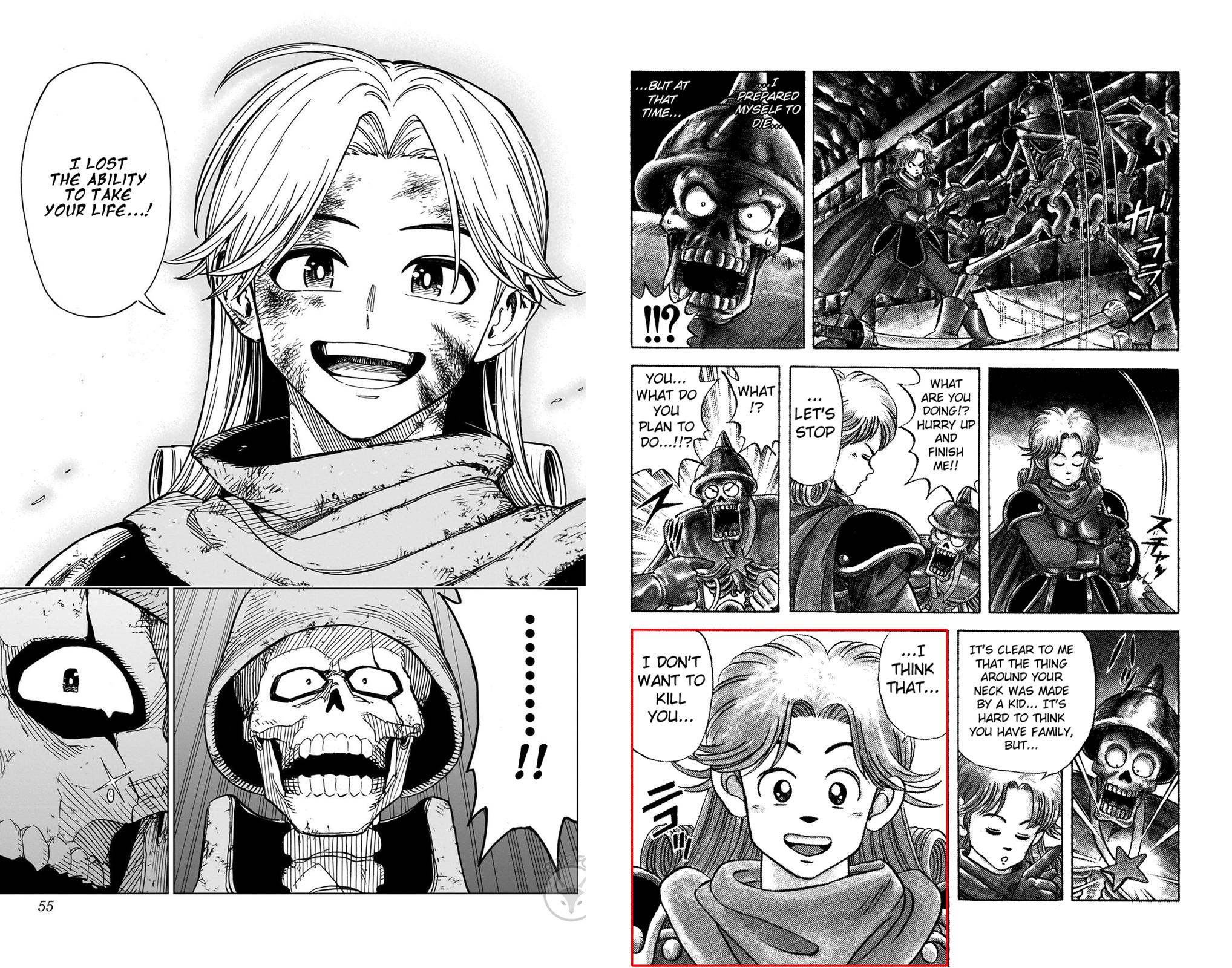 Dragon Quest: Dai no Daibouken - Yuusha Avan to Gokuen no Maou Chap 55.5 - Next Chap 56.5