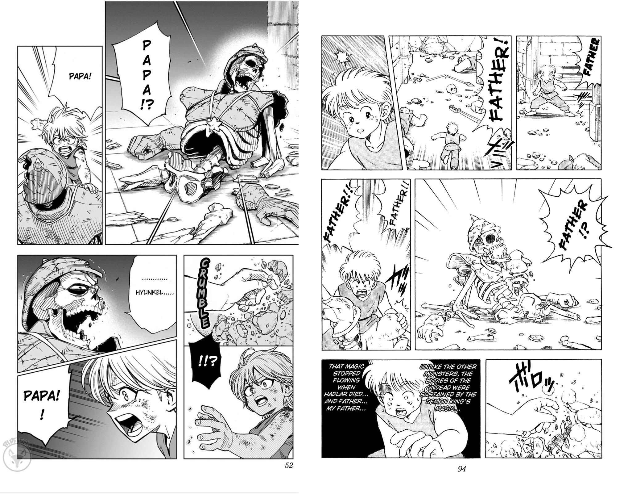 Dragon Quest: Dai no Daibouken - Yuusha Avan to Gokuen no Maou Chap 55.5 - Next Chap 56.5